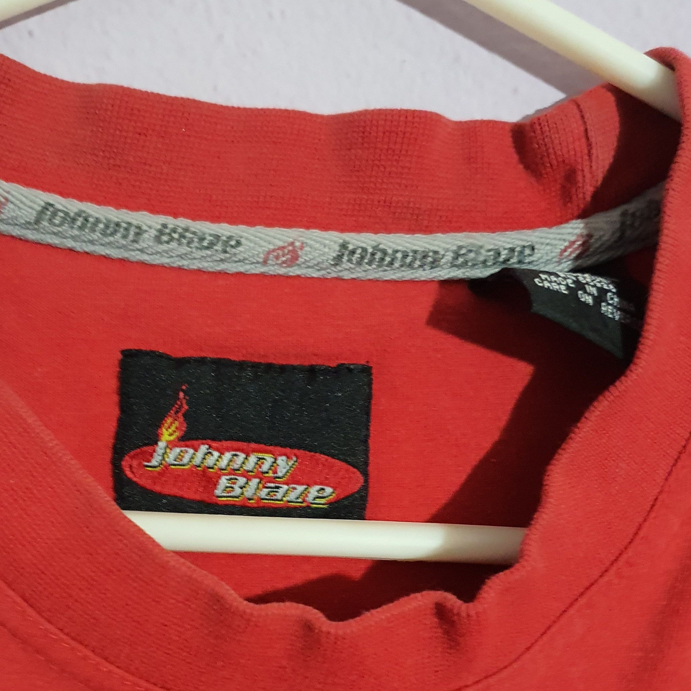 Other Johnny Blaze Vintage Spell Out T-Shirt Size US L / EU 52-54 / 3 - 5 Thumbnail