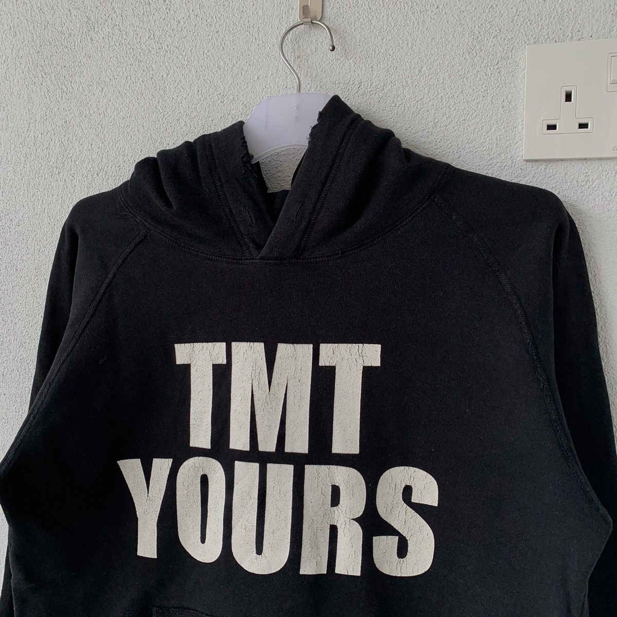 Japanese Brand × TMT TMT YOURS sweatshirt spell out big logo.. distressed hoodie Size US S / EU 44-46 / 1 - 3 Thumbnail