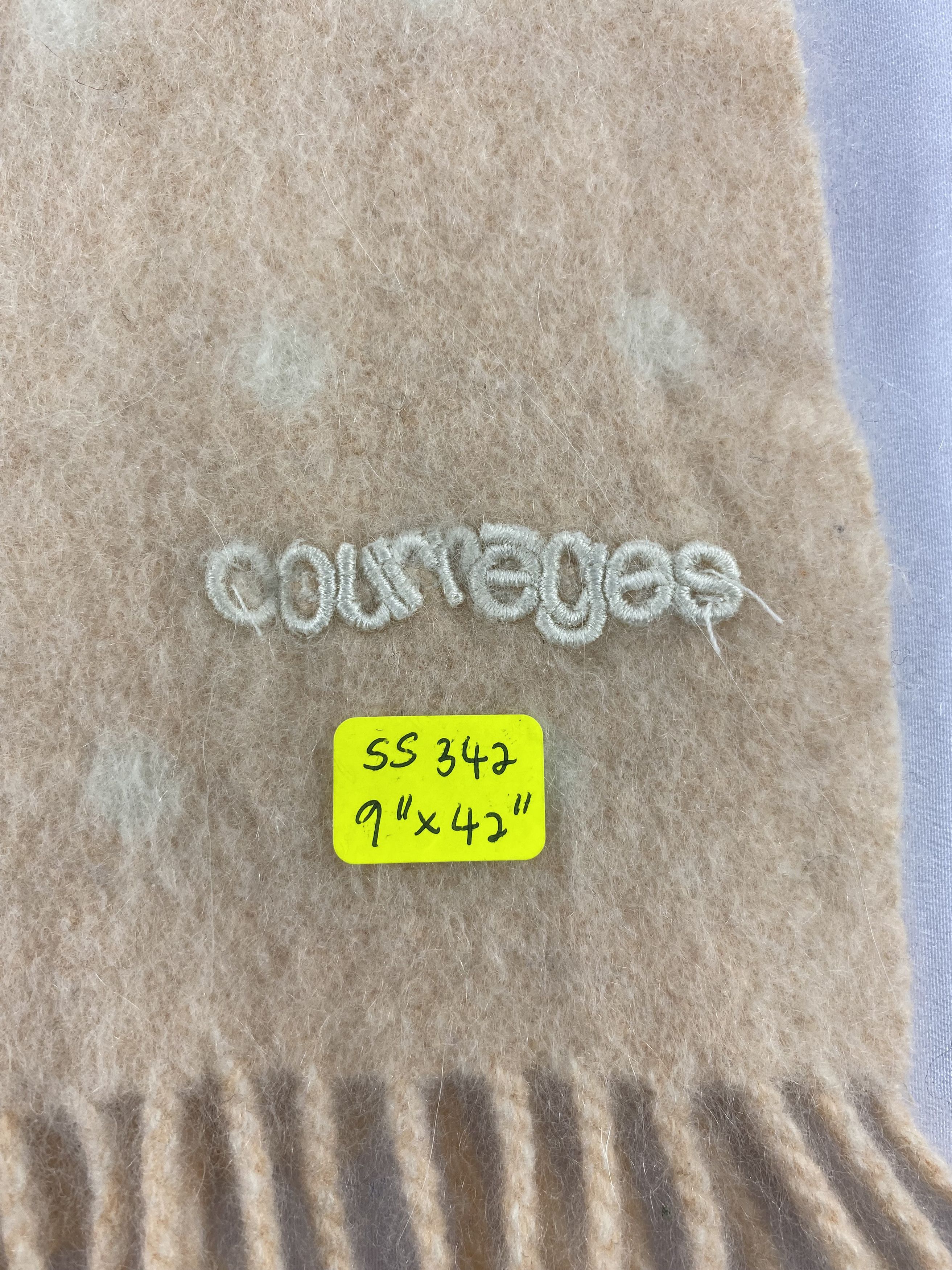 Courreges Courreges Scarf / Muffler / Neckwear Size ONE SIZE - 3 Thumbnail