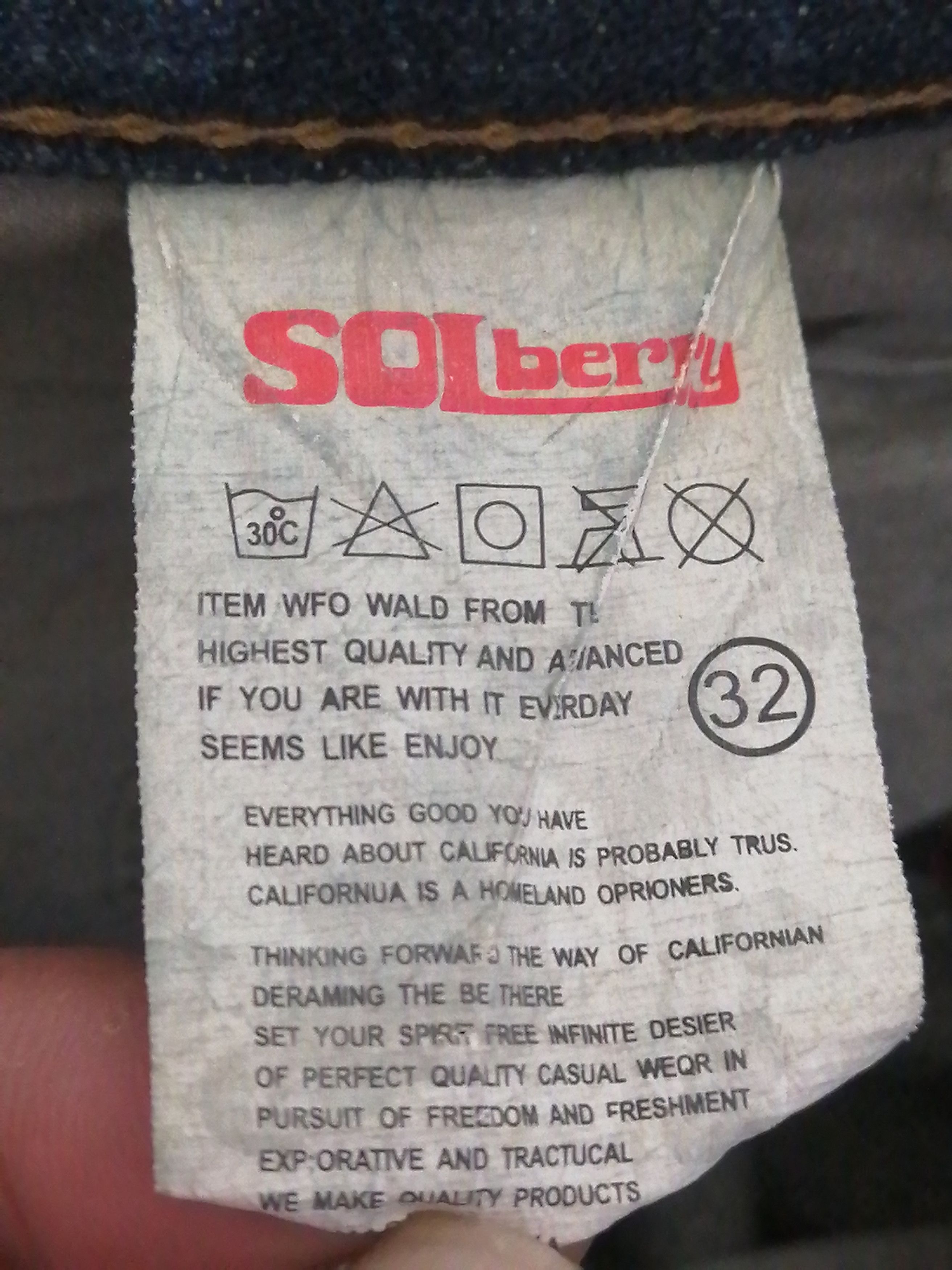 Other Solberry Orientalism Multipocket Distressed Jeans Size US 34 / EU 50 - 13 Thumbnail