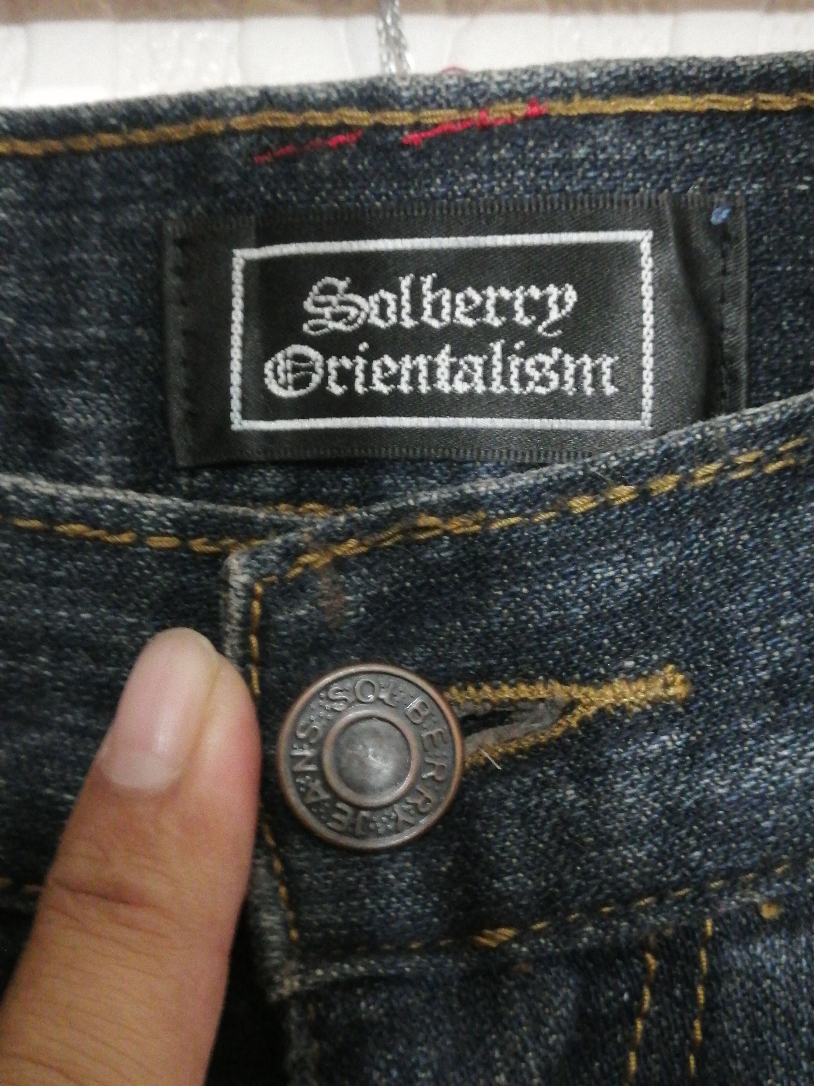 Other Solberry Orientalism Multipocket Distressed Jeans Size US 34 / EU 50 - 2 Thumbnail
