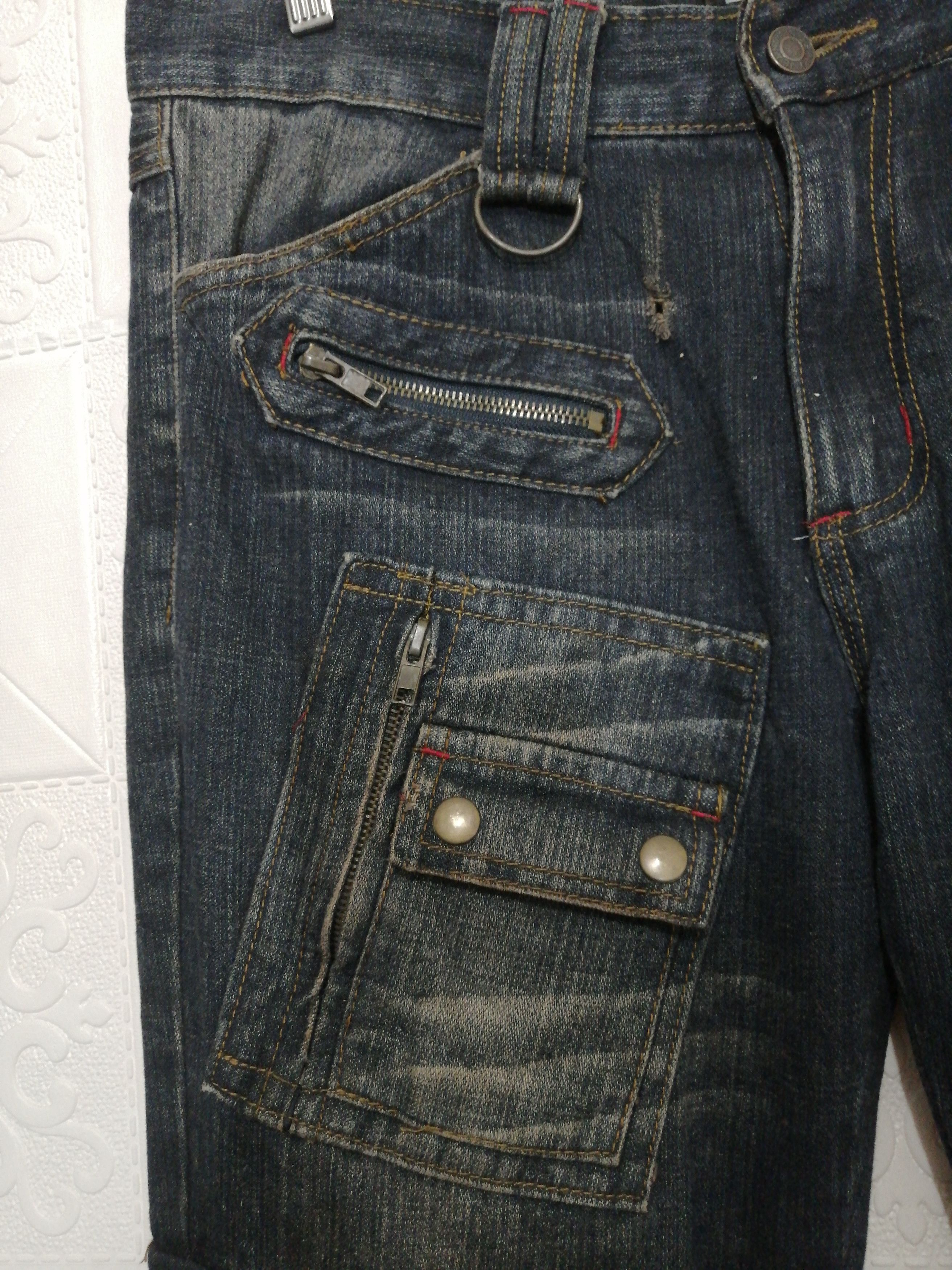 Other Solberry Orientalism Multipocket Distressed Jeans Size US 34 / EU 50 - 3 Thumbnail