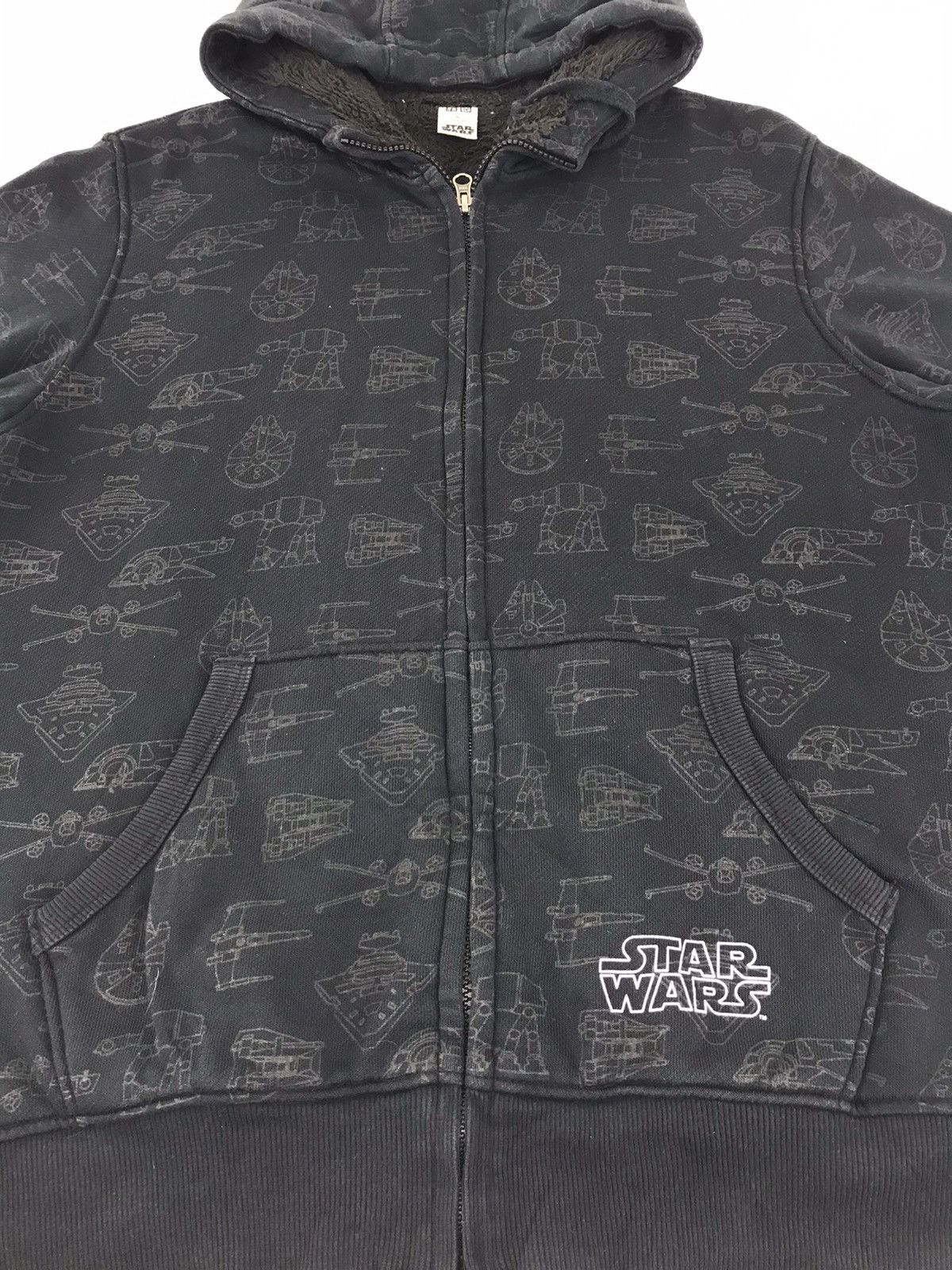 Star Wars Star Wars Over Printed Fleece Hoodies Sweatshirt Size US L / EU 52-54 / 3 - 3 Thumbnail