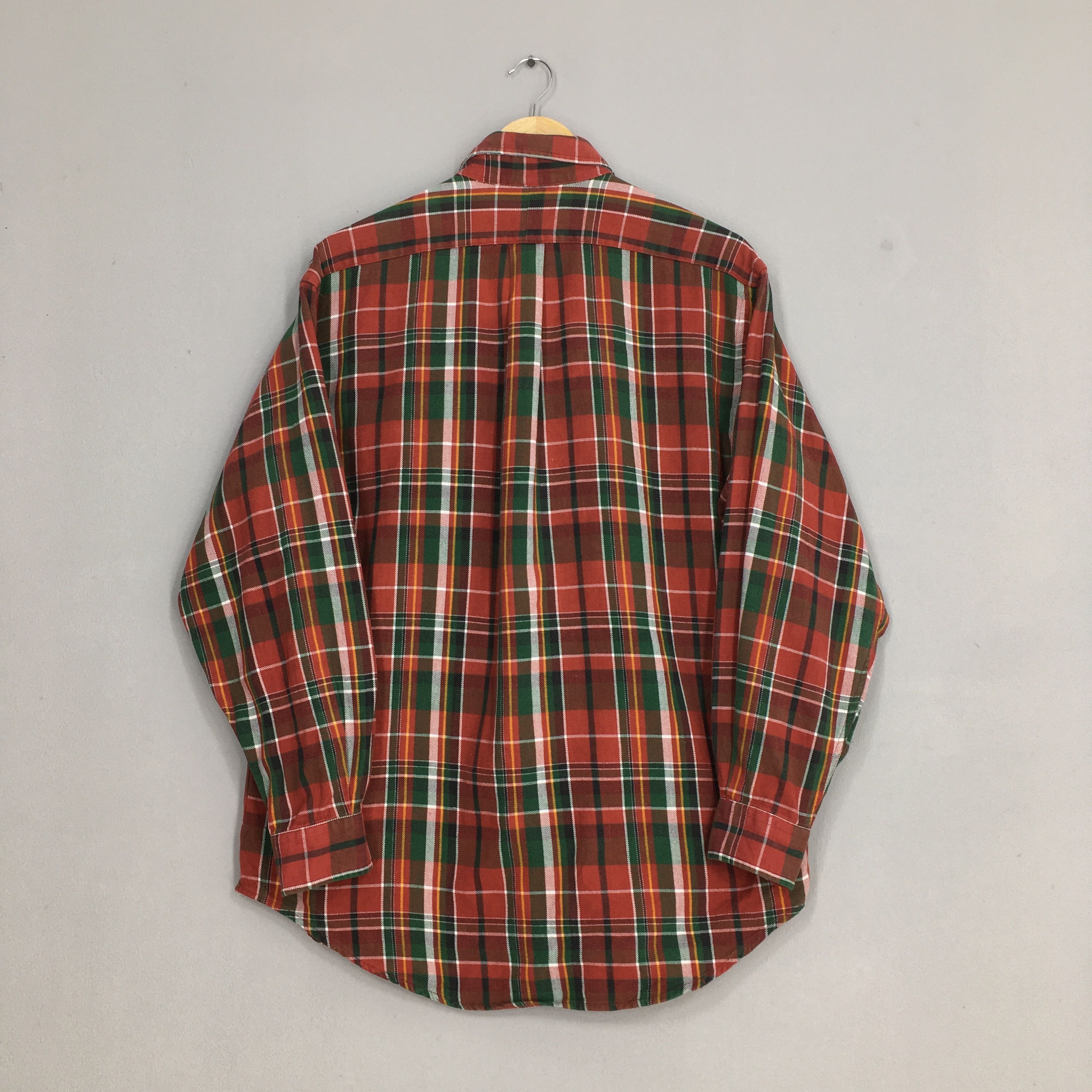 Flannel × Polo Ralph Lauren Vintage 90's Polo Ralph Lauren Checkered Flannel Shirt Large Size US L / EU 52-54 / 3 - 8 Thumbnail