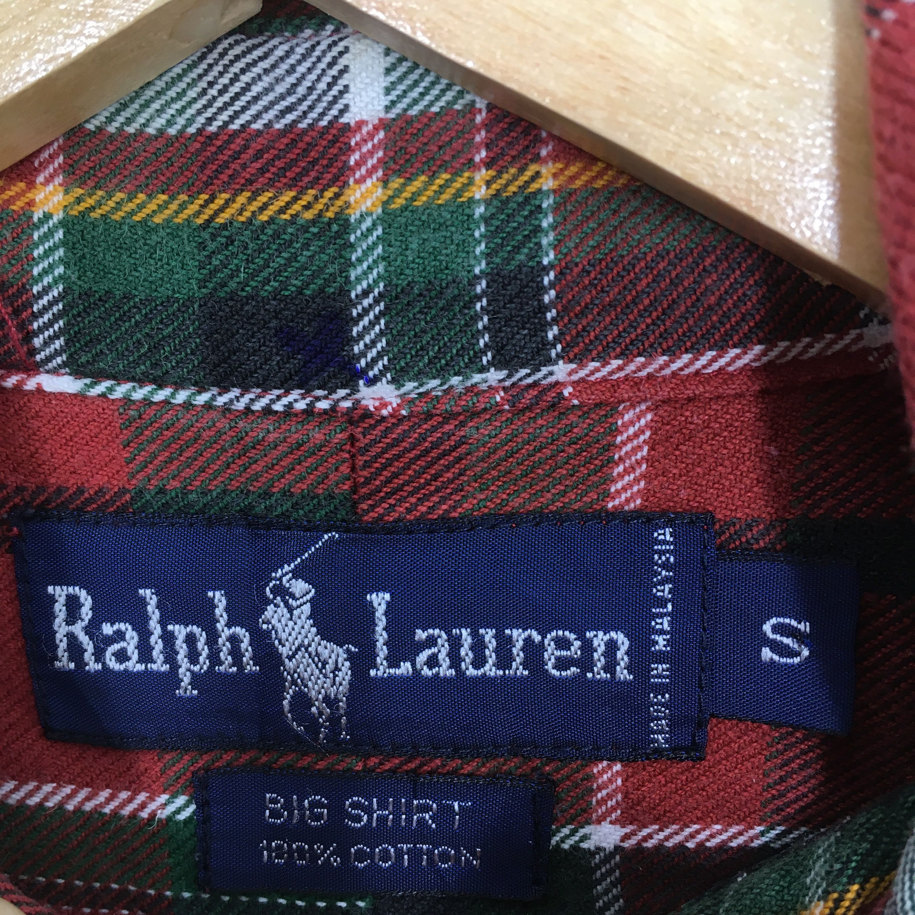 Flannel × Polo Ralph Lauren Vintage 90's Polo Ralph Lauren Checkered Flannel Shirt Large Size US L / EU 52-54 / 3 - 6 Thumbnail