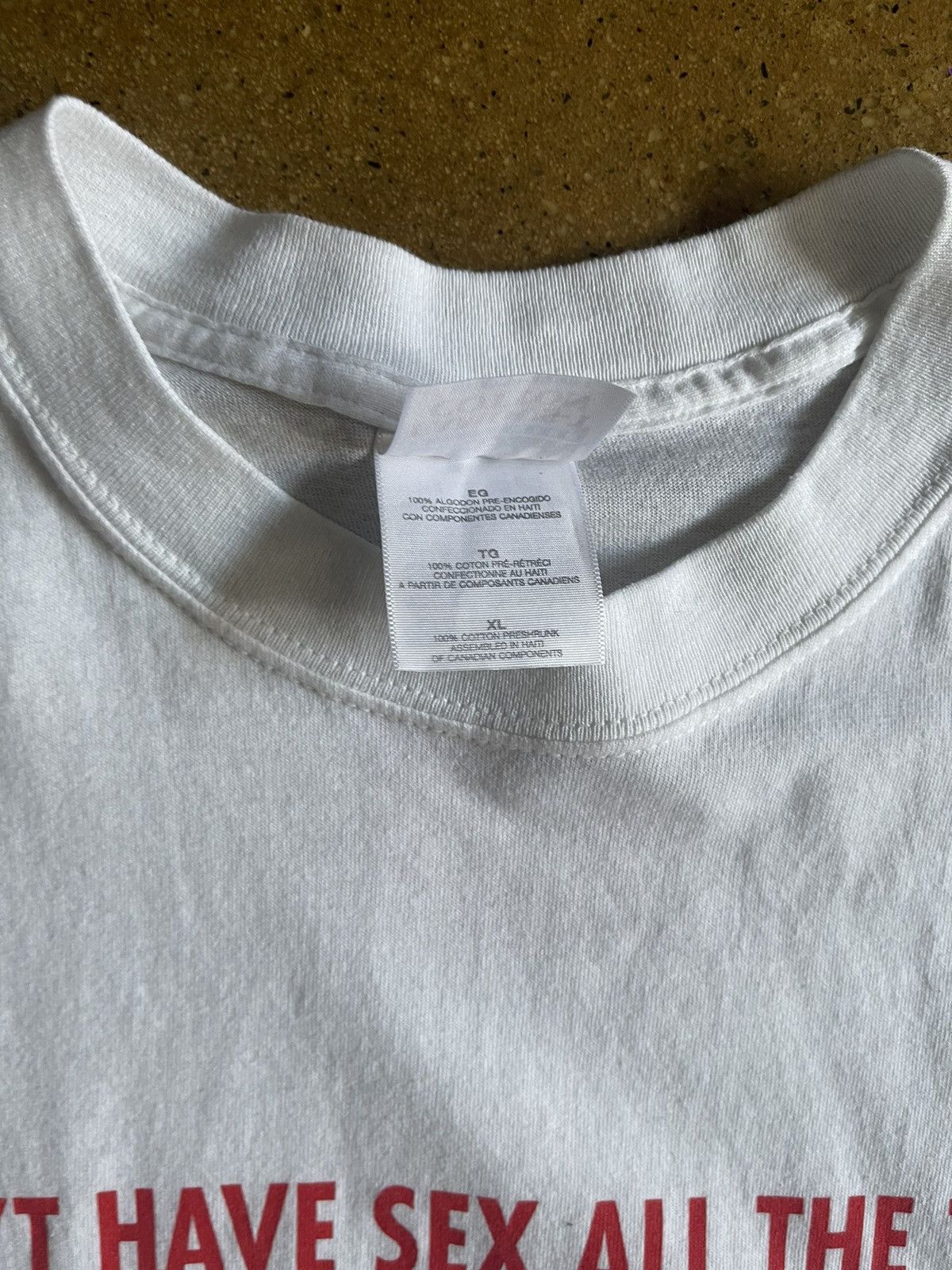 Vintage Vintage Pornstar NSFW Tee Size US XL / EU 56 / 4 - 3 Thumbnail