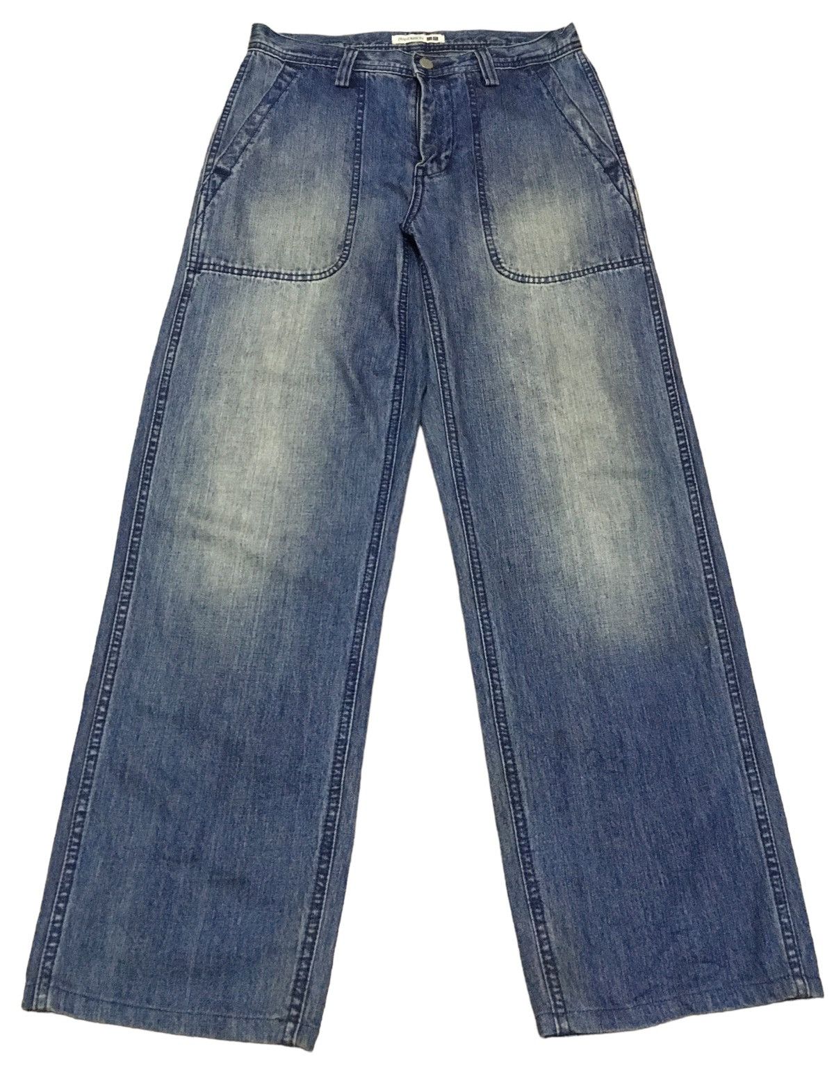 JW Anderson × Uniqlo Rare Design Brand JW Anderson Uniqlo USN Army Jeans 2000s Size US 30 / EU 46 - 1 Thumbnail