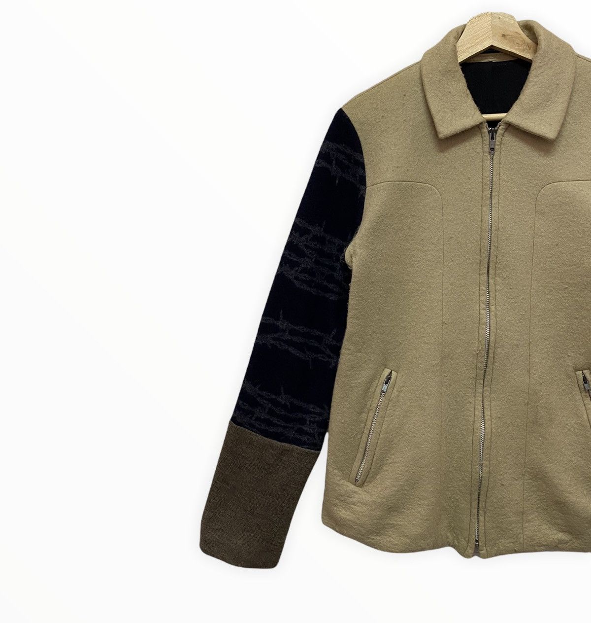 Undercover 🇯🇵UNDERCOVER JUN TAKAHASHI AW04 WOOL ART&CRAFT JACKET Size S / US 4 / IT 40 - 8 Thumbnail