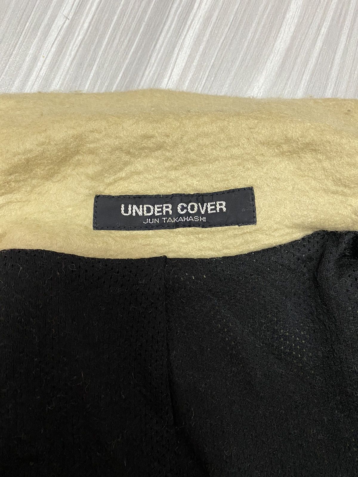 Undercover 🇯🇵UNDERCOVER JUN TAKAHASHI AW04 WOOL ART&CRAFT JACKET Size S / US 4 / IT 40 - 10 Thumbnail