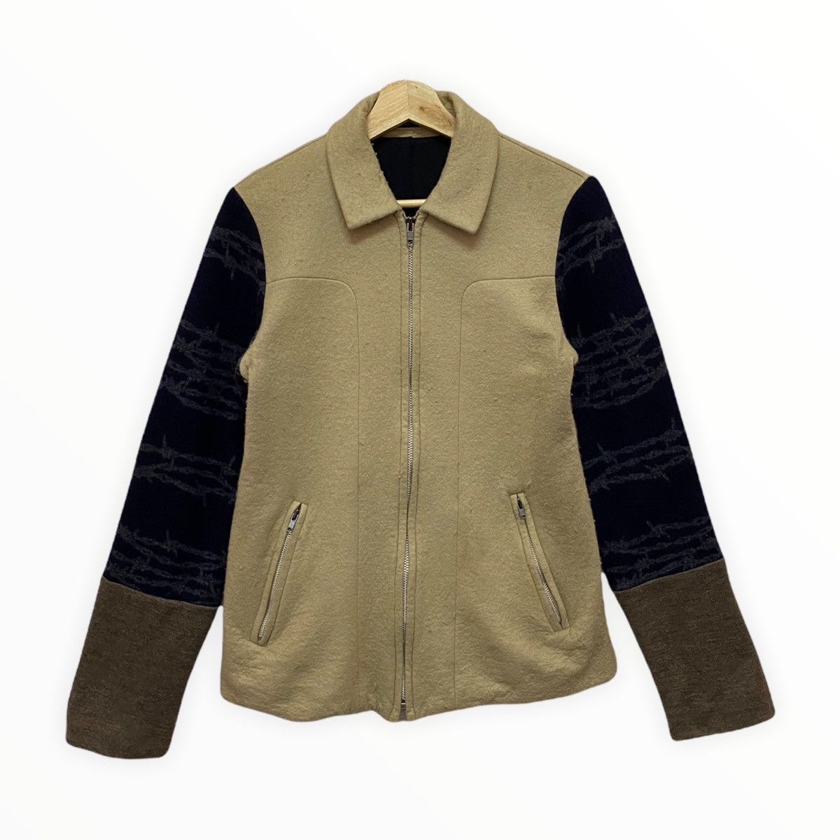 Undercover 🇯🇵UNDERCOVER JUN TAKAHASHI AW04 WOOL ART&CRAFT JACKET Size S / US 4 / IT 40 - 4 Thumbnail