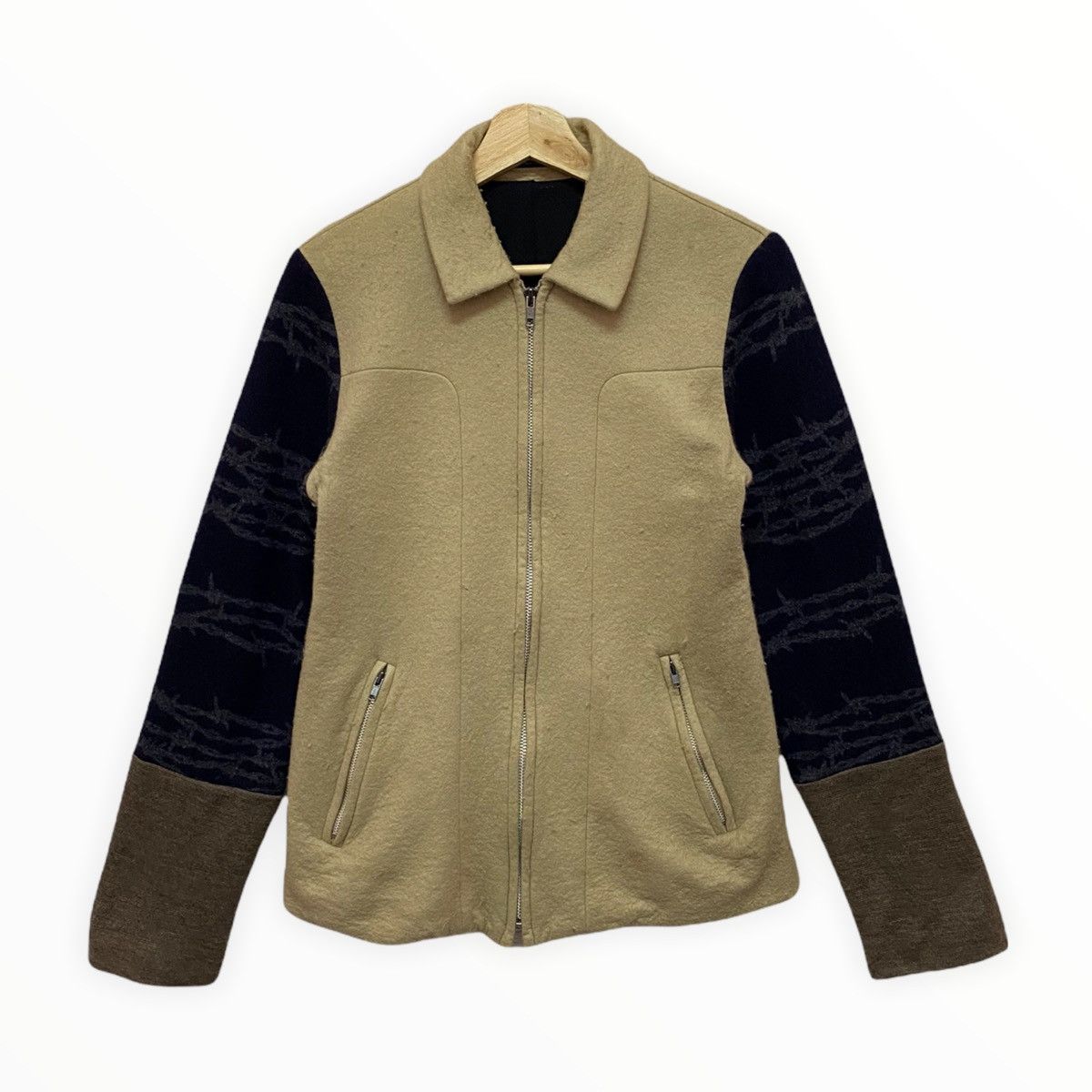 Undercover 🇯🇵UNDERCOVER JUN TAKAHASHI AW04 WOOL ART&CRAFT JACKET Size S / US 4 / IT 40 - 1 Thumbnail