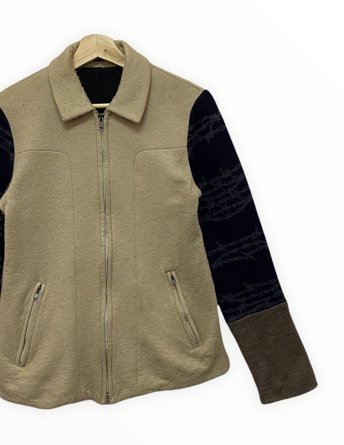 🇯🇵UNDERCOVER JUN TAKAHASHI AW04 WOOL ART&CRAFT JACKET