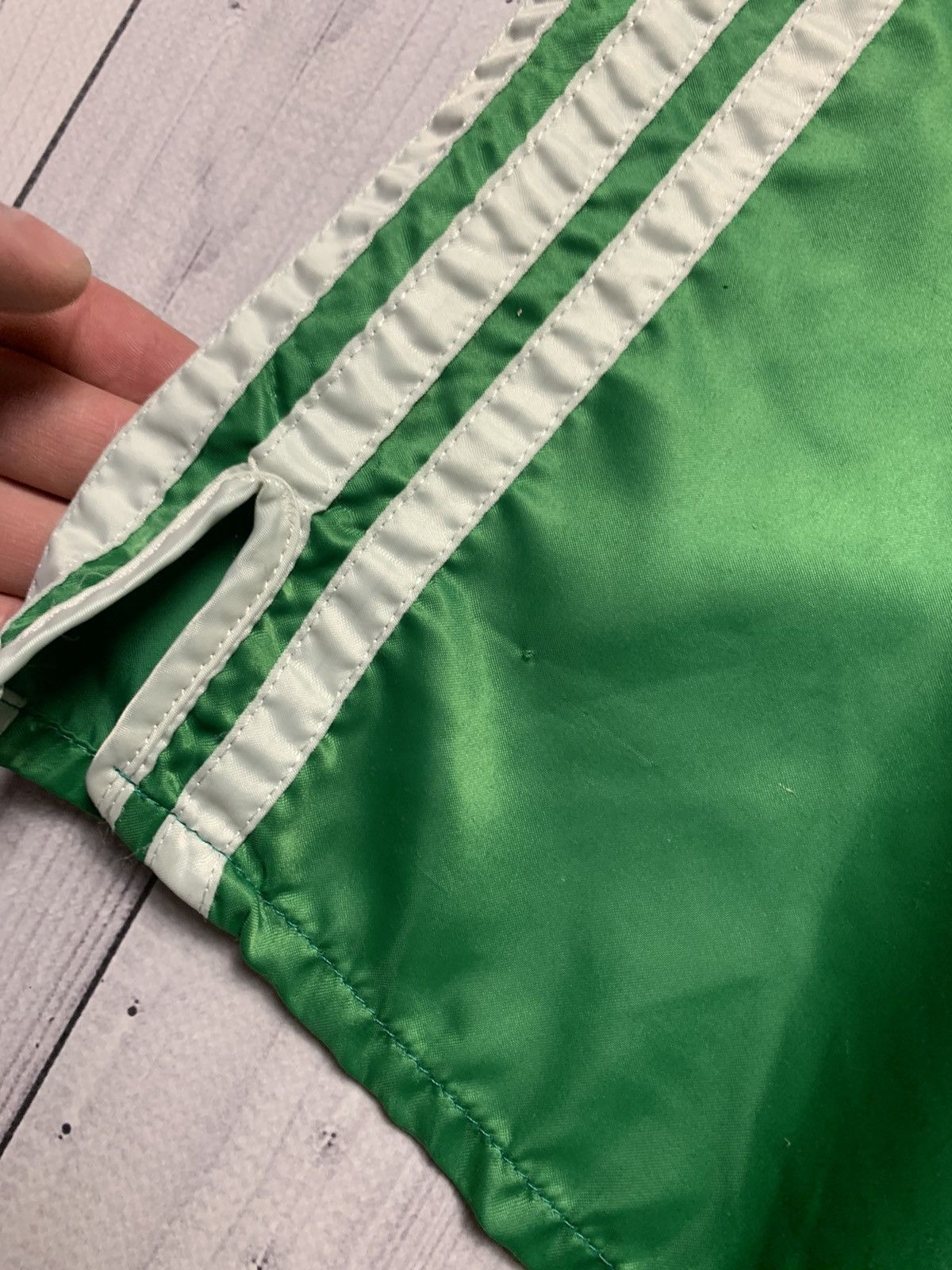 Adidas × Vintage Vintage adidas shorts green rare west German Size L Size US 34 / EU 50 - 4 Thumbnail