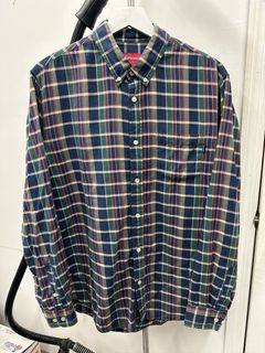 Supreme Supreme Plaid Button-down Shirt Size Large | Grailed