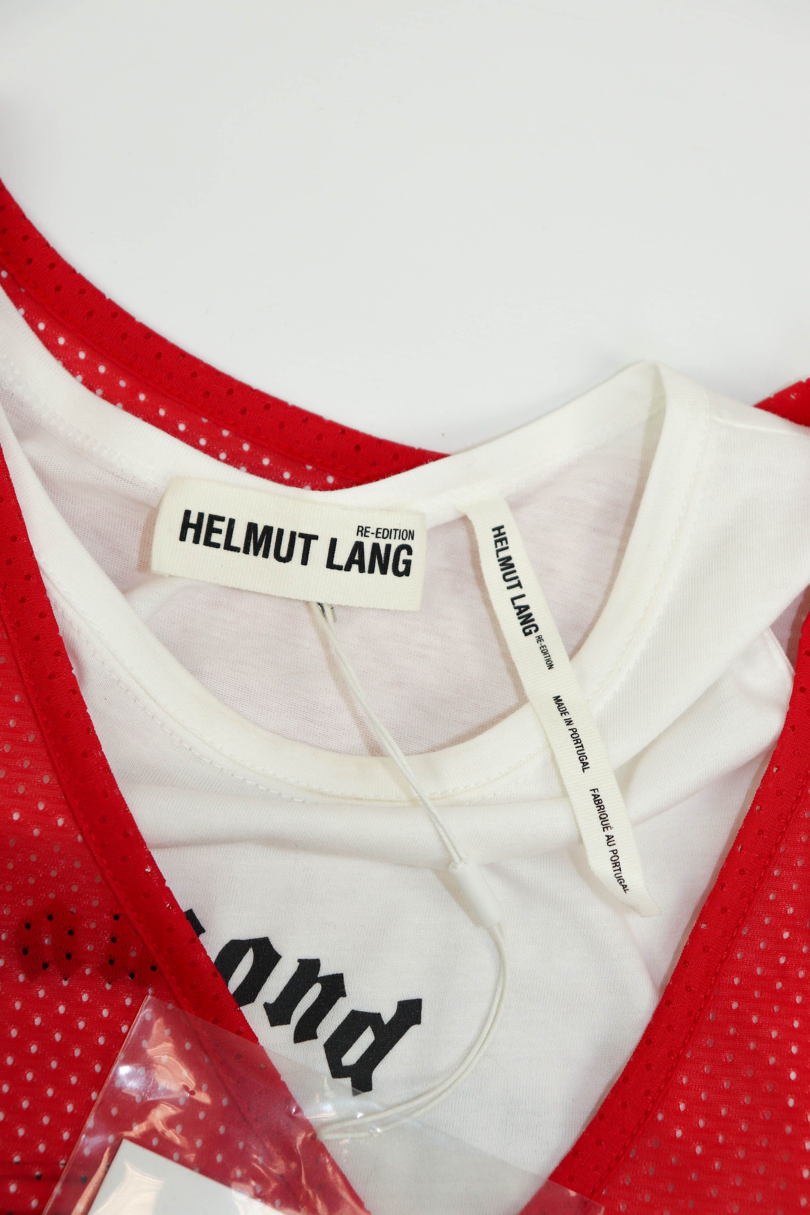 Helmut Lang Helmut Lang Re-Edi Fire Red Layered Diamond Head Shift Dress Size XS / US 0-2 / IT 36-38 - 16 Thumbnail