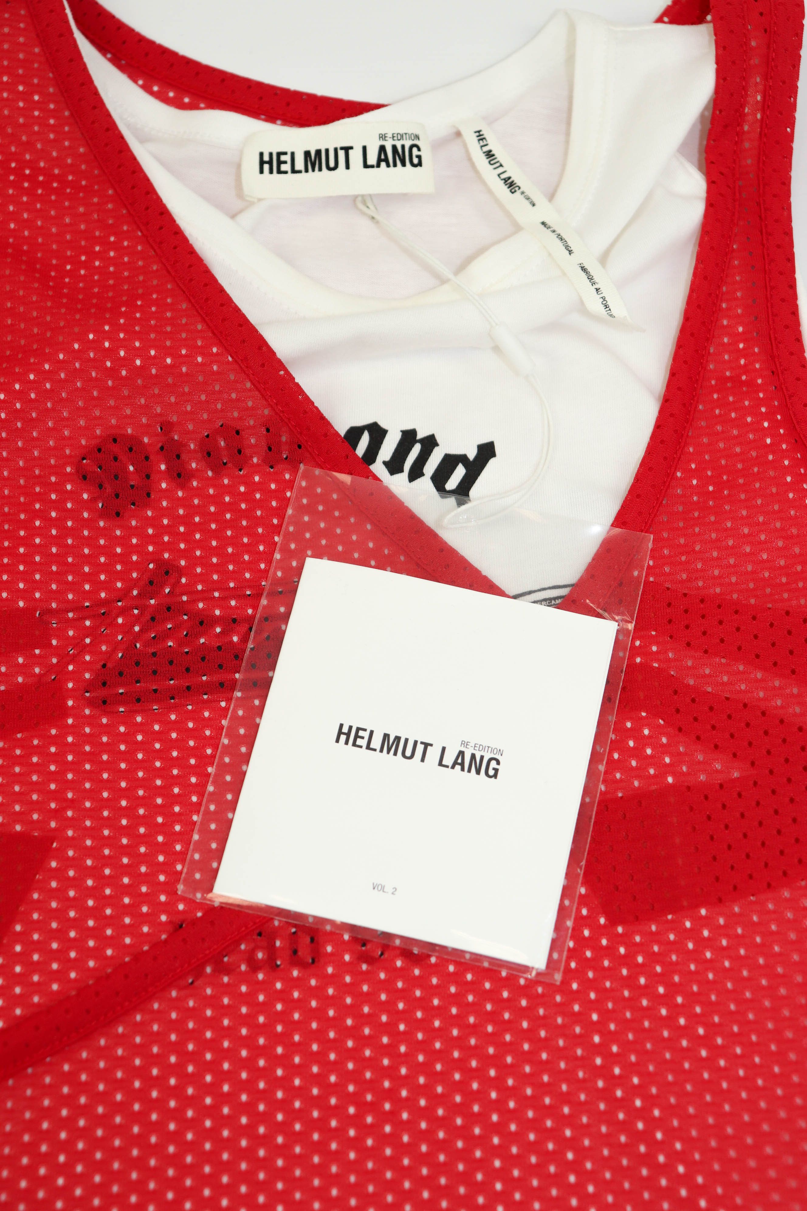 Helmut Lang Helmut Lang Re-Edi Fire Red Layered Diamond Head Shift Dress Size XS / US 0-2 / IT 36-38 - 17 Thumbnail