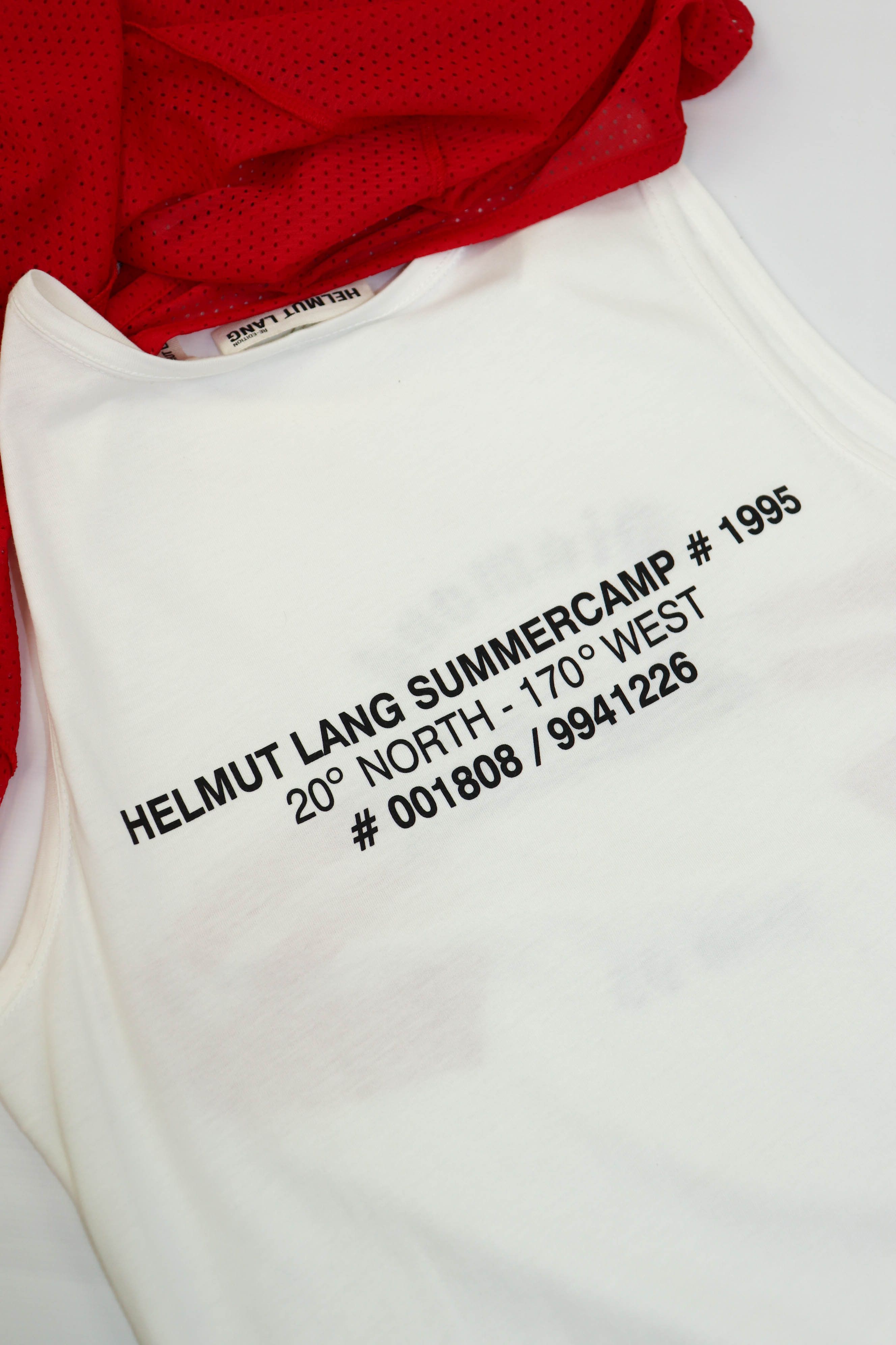 Helmut Lang Helmut Lang Re-Edi Fire Red Layered Diamond Head Shift Dress Size XS / US 0-2 / IT 36-38 - 21 Thumbnail