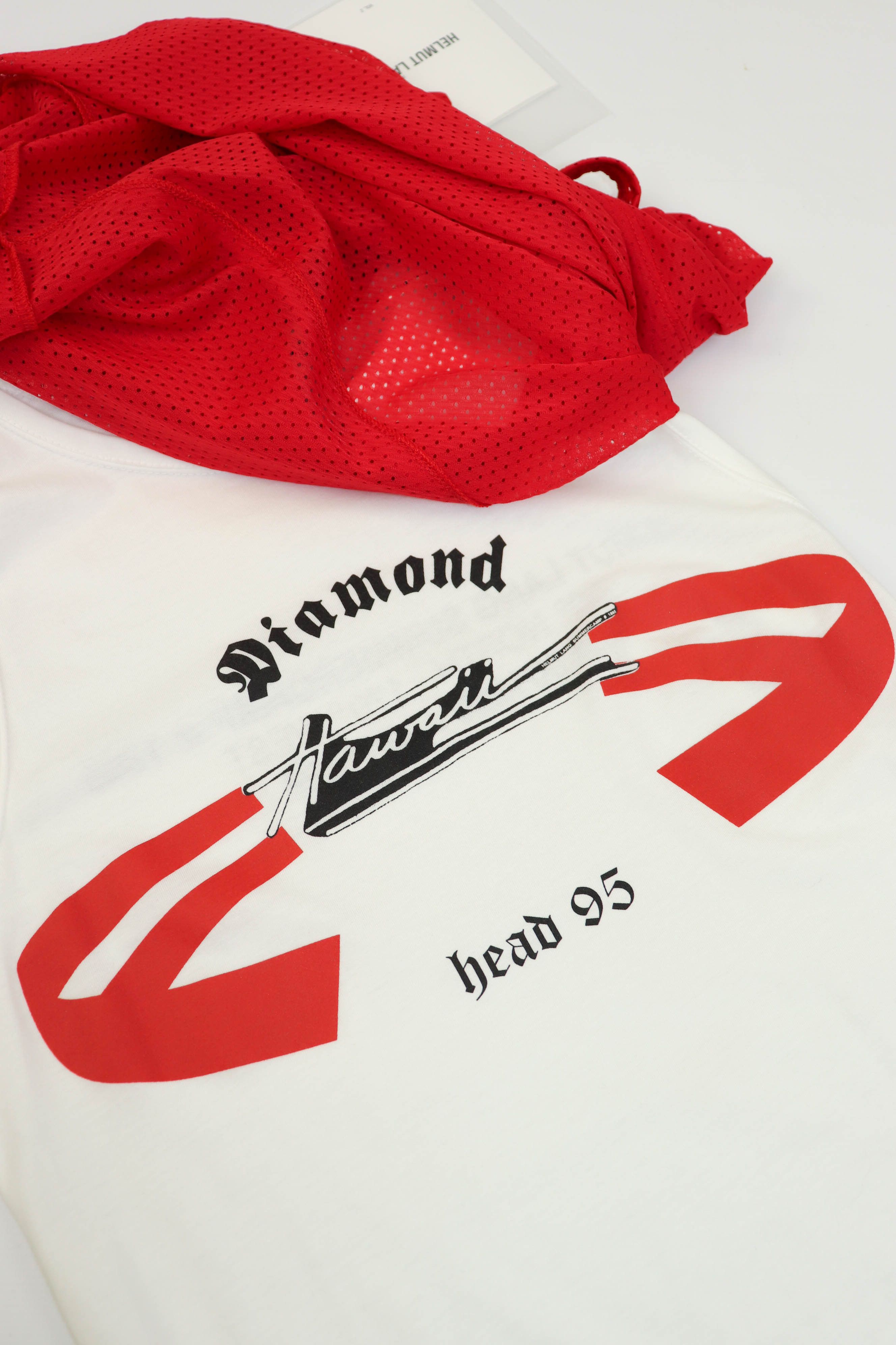 Helmut Lang Helmut Lang Re-Edi Fire Red Layered Diamond Head Shift Dress Size XS / US 0-2 / IT 36-38 - 20 Thumbnail
