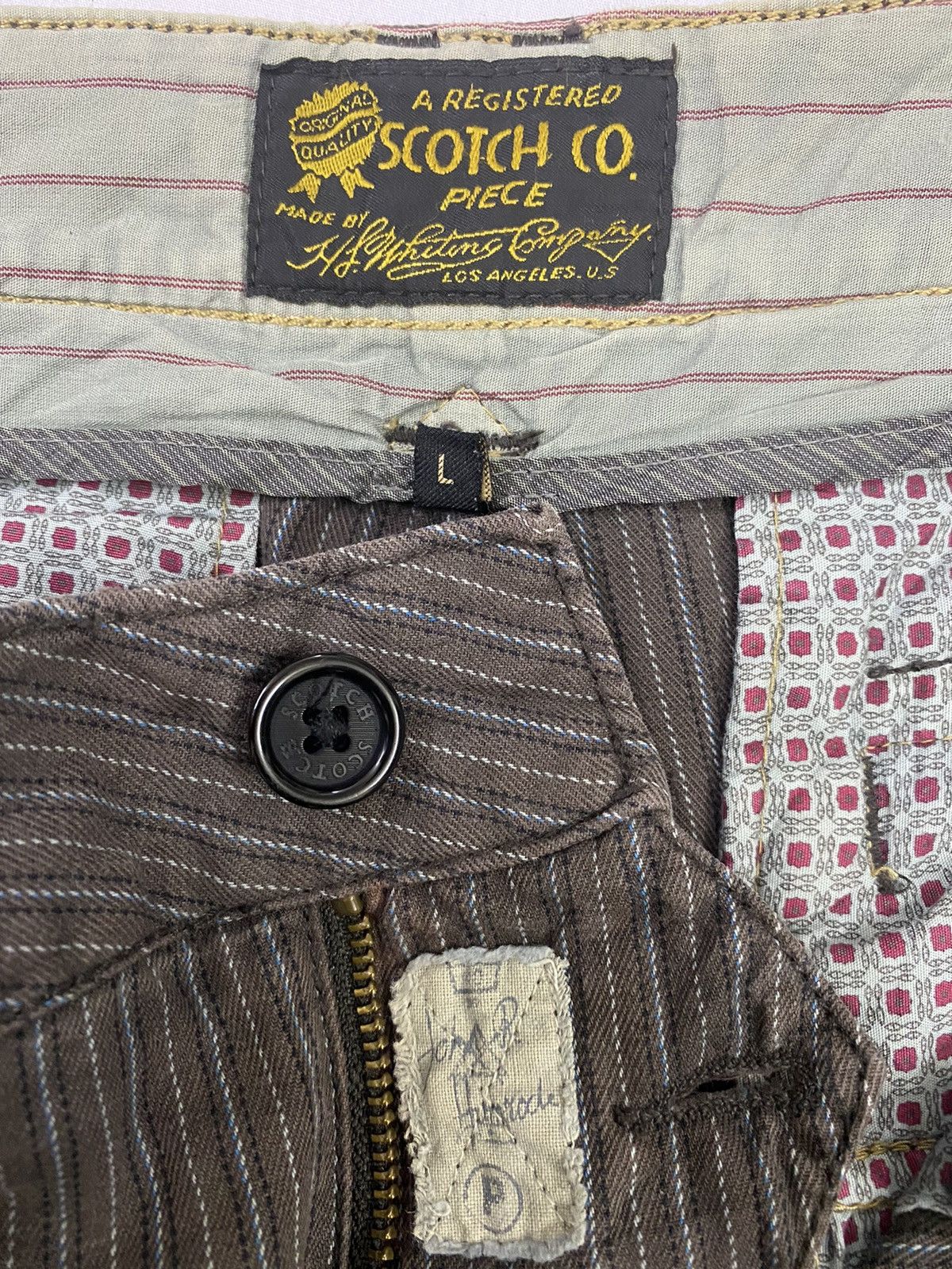 Scotch & Soda Classics Scotch and Soda Striped Trousers Size US 37 - 6 Thumbnail