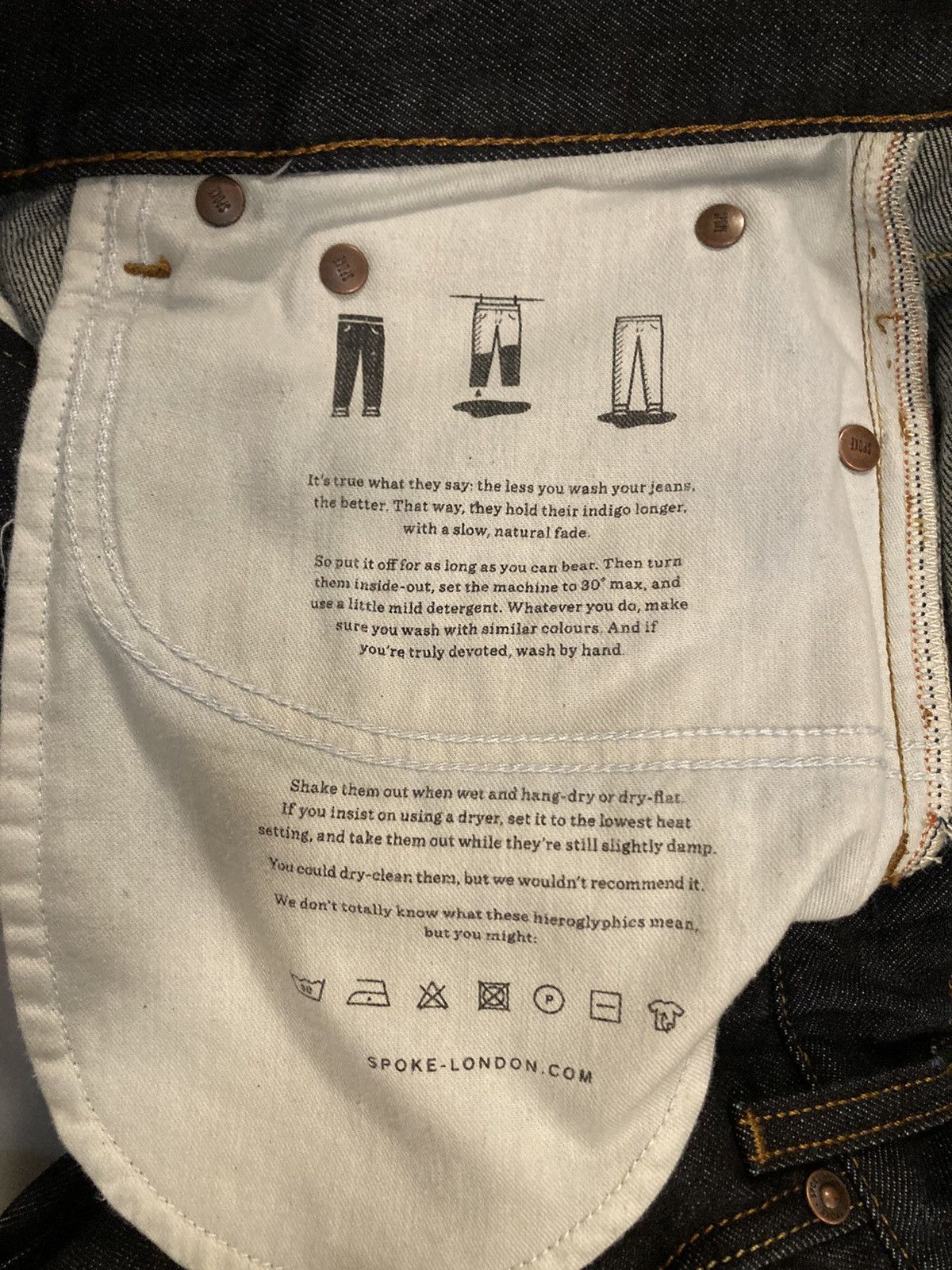 SPOKE Spoke London indigo denim Size US 32 / EU 48 - 10 Thumbnail