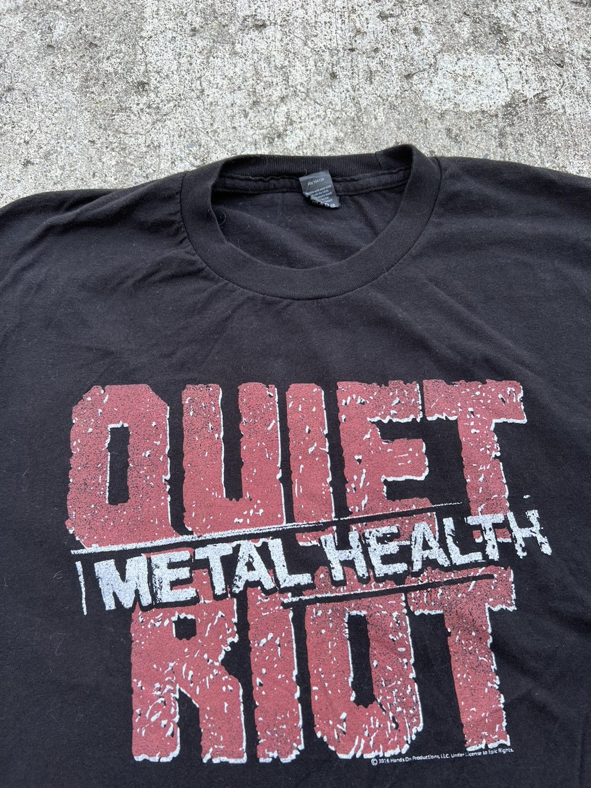 Band Tees Quiet Riot Rock Band Tee Mental Health Size US L / EU 52-54 / 3 - 2 Thumbnail