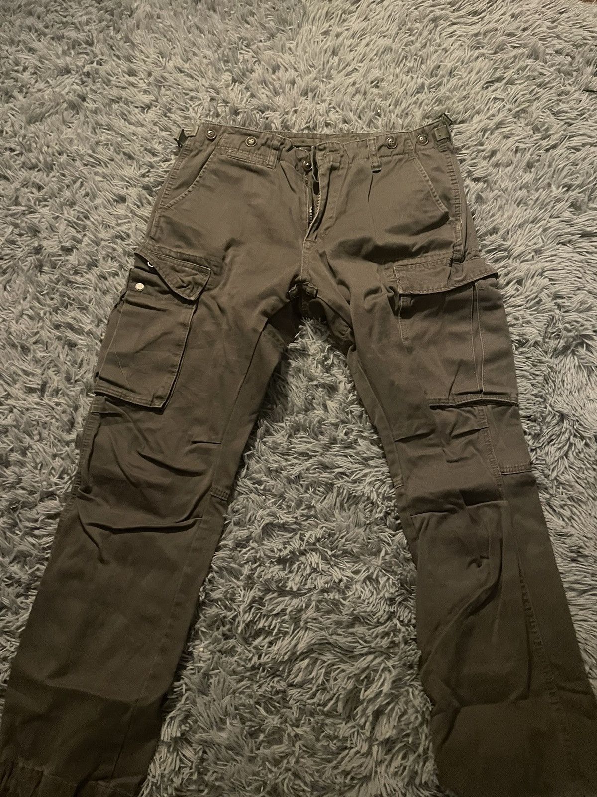Vintage military green cargos