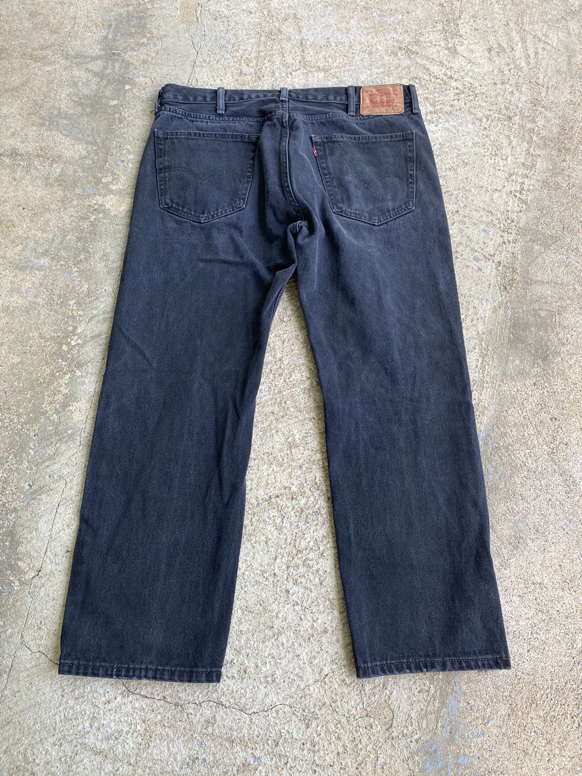 Levi's × Vintage Vintage Y2K Levi’s 505 Black Faded Jeans Size US 38 / EU 54 - 1 Thumbnail