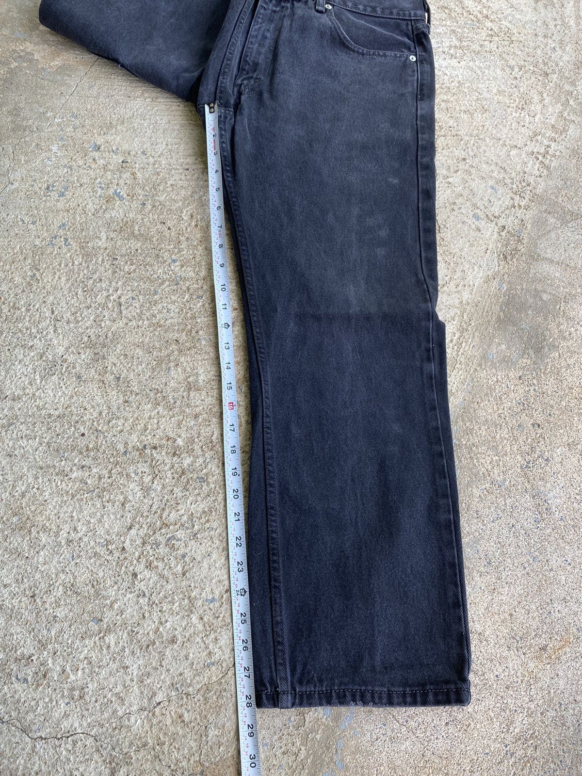 Levi's × Vintage Vintage Y2K Levi’s 505 Black Faded Jeans Size US 38 / EU 54 - 11 Thumbnail