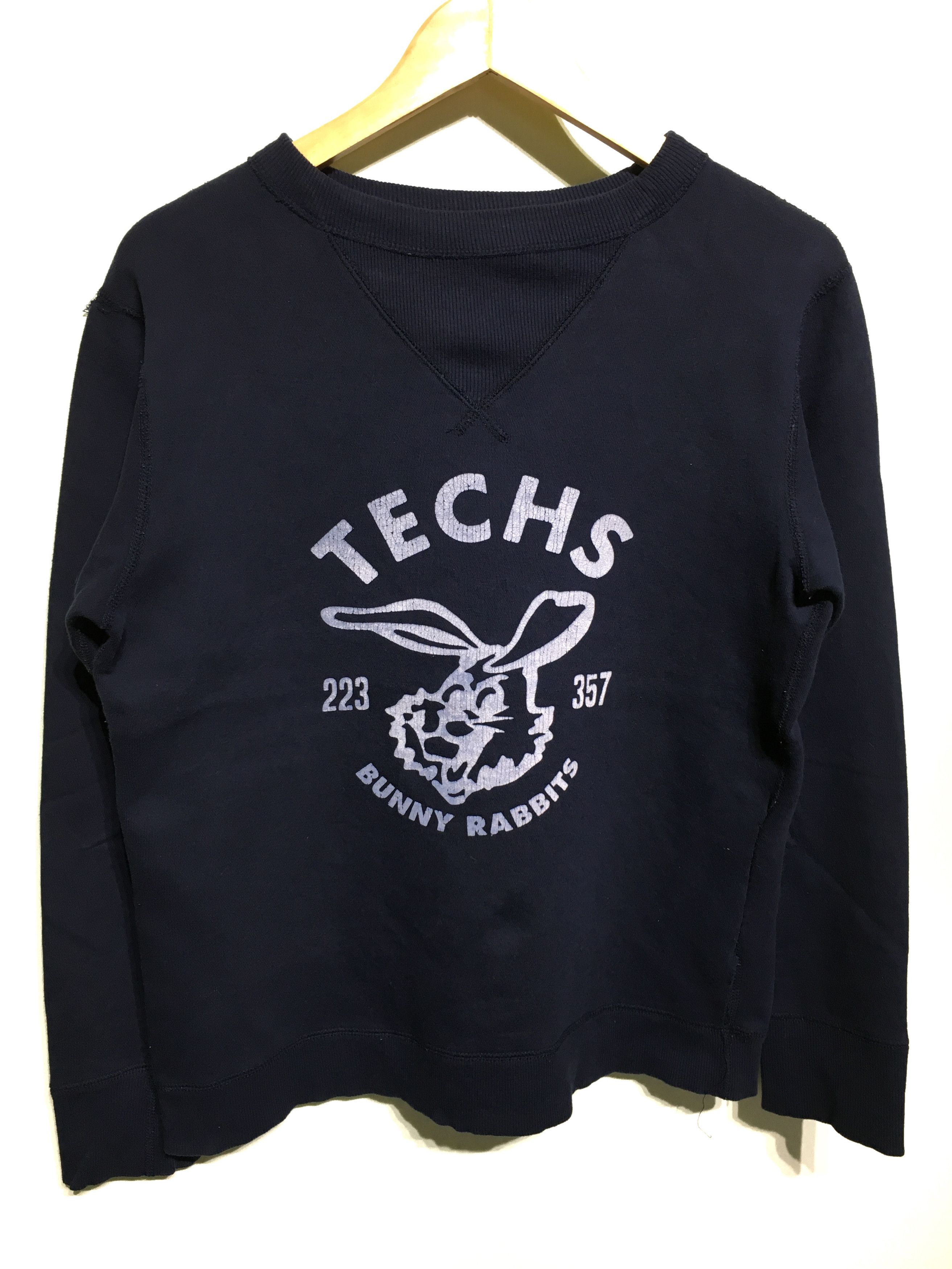 Vintage UNITED ARROWS Techs Bunny Rabbit Sweatshirt