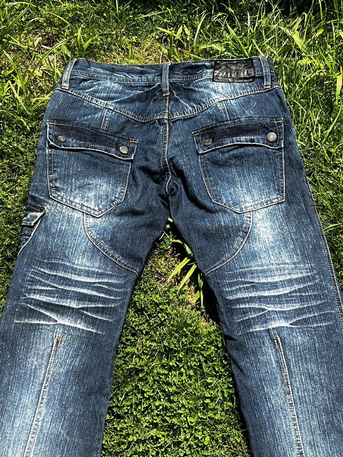 Japanese Brand × Vintage Vintage Multi Pocket Jeans design by Edge Rupert Size US 32 / EU 48 - 5 Thumbnail