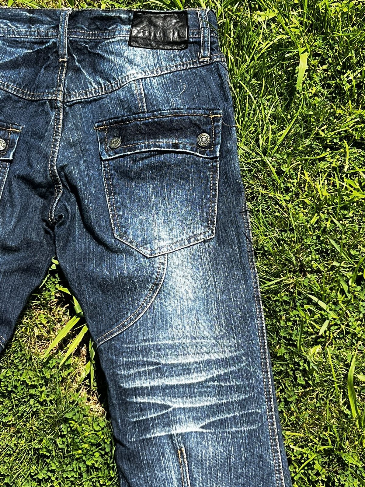 Japanese Brand × Vintage Vintage Multi Pocket Jeans design by Edge Rupert Size US 32 / EU 48 - 4 Thumbnail