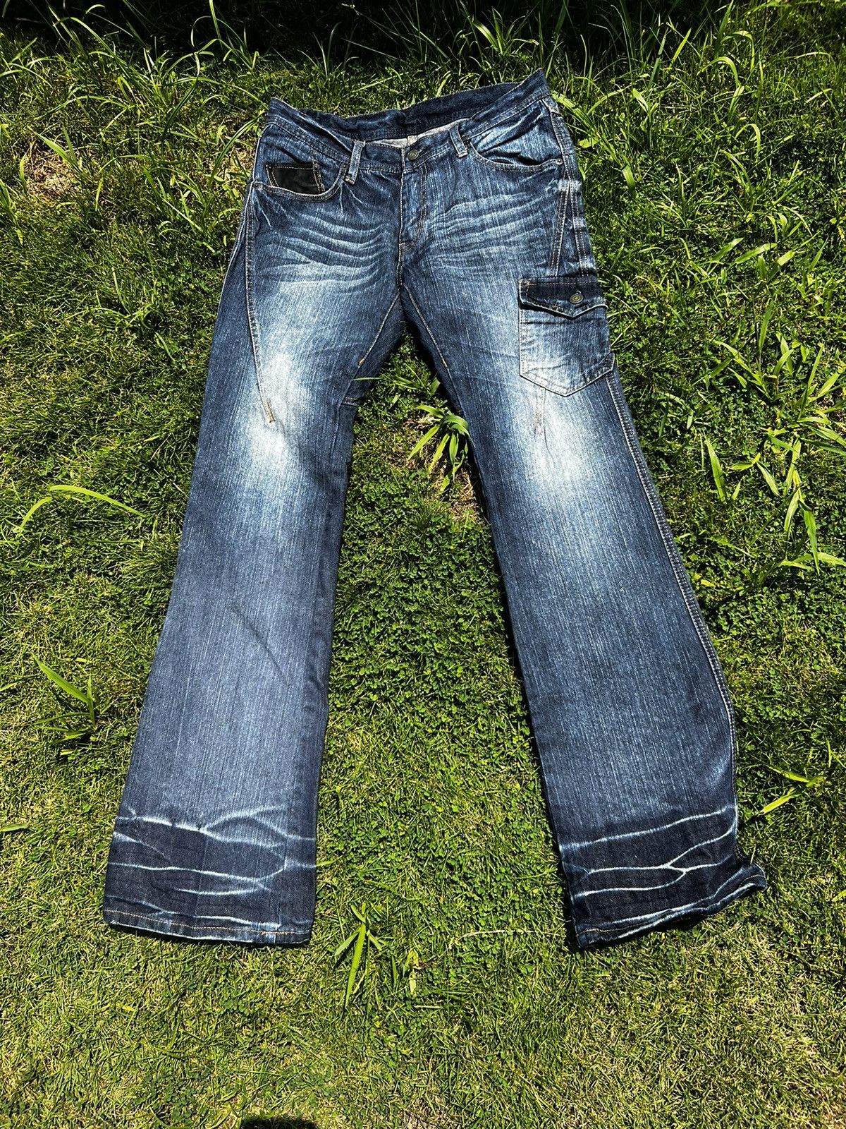 Japanese Brand × Vintage Vintage Multi Pocket Jeans design by Edge Rupert Size US 32 / EU 48 - 10 Thumbnail
