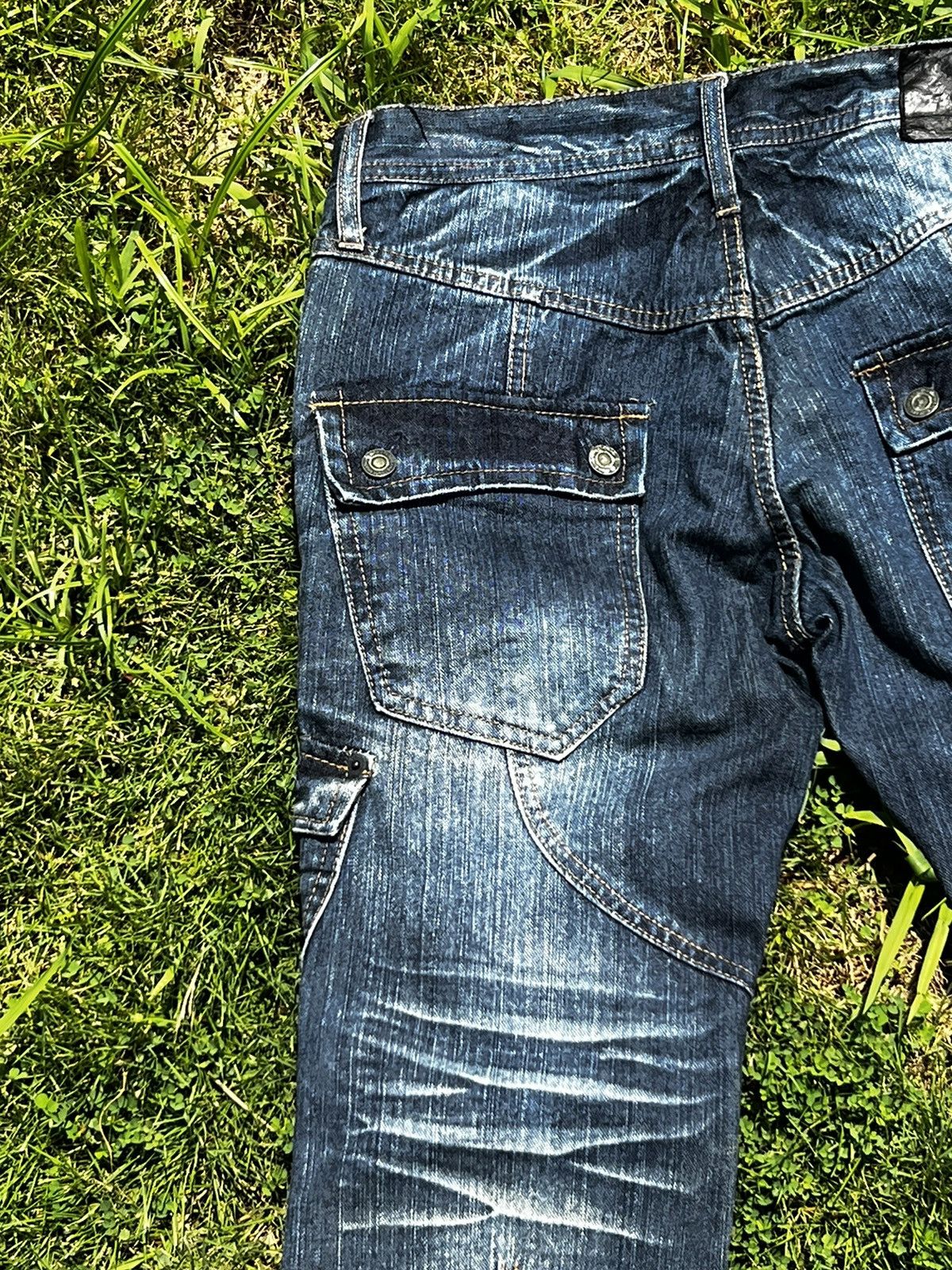 Japanese Brand × Vintage Vintage Multi Pocket Jeans design by Edge Rupert Size US 32 / EU 48 - 3 Thumbnail