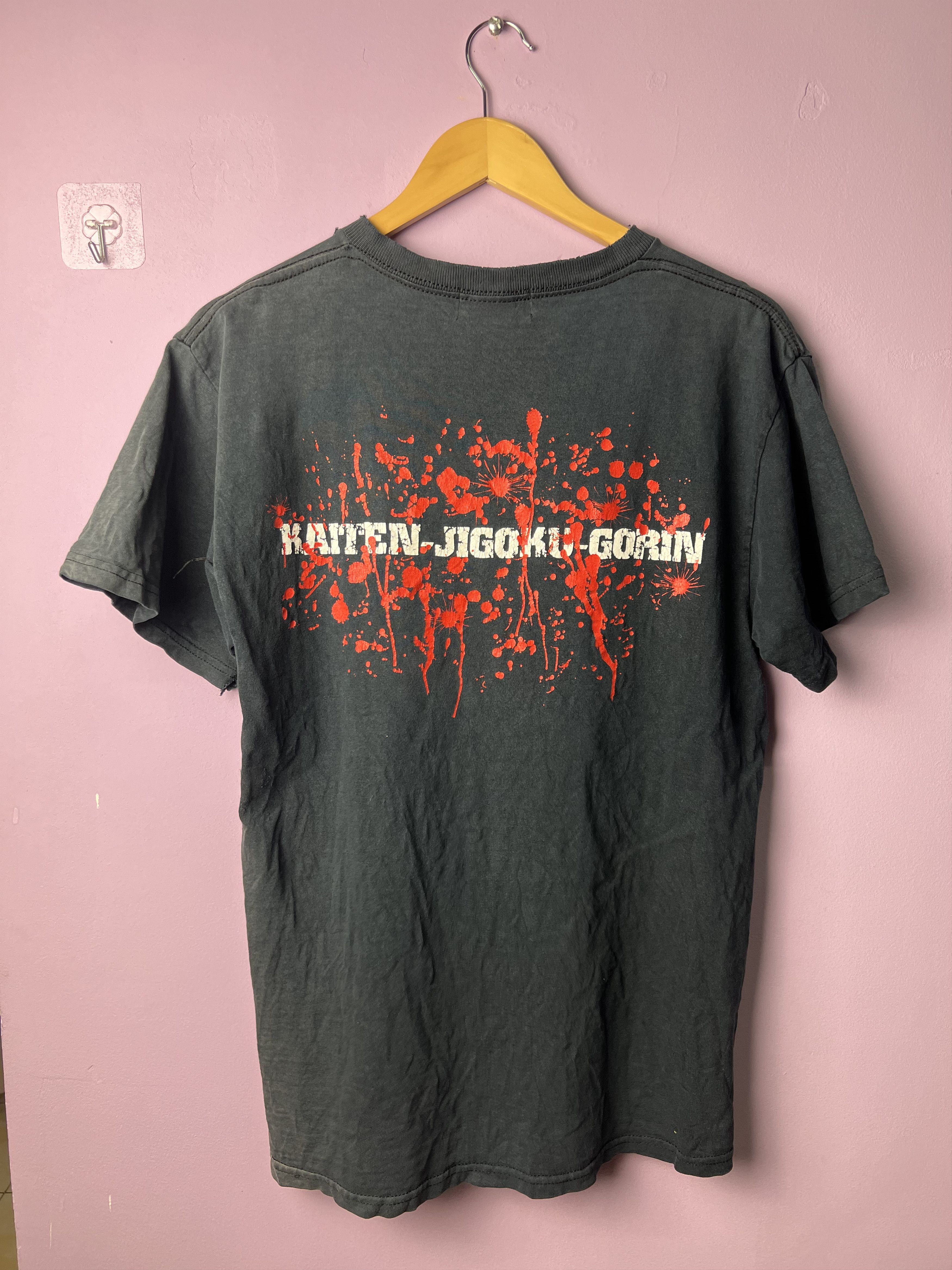 Anime 🔥Vintage Kaiten Jigoku Gorin Devil Tees Size US M / EU 48-50 / 2 - 2 Thumbnail