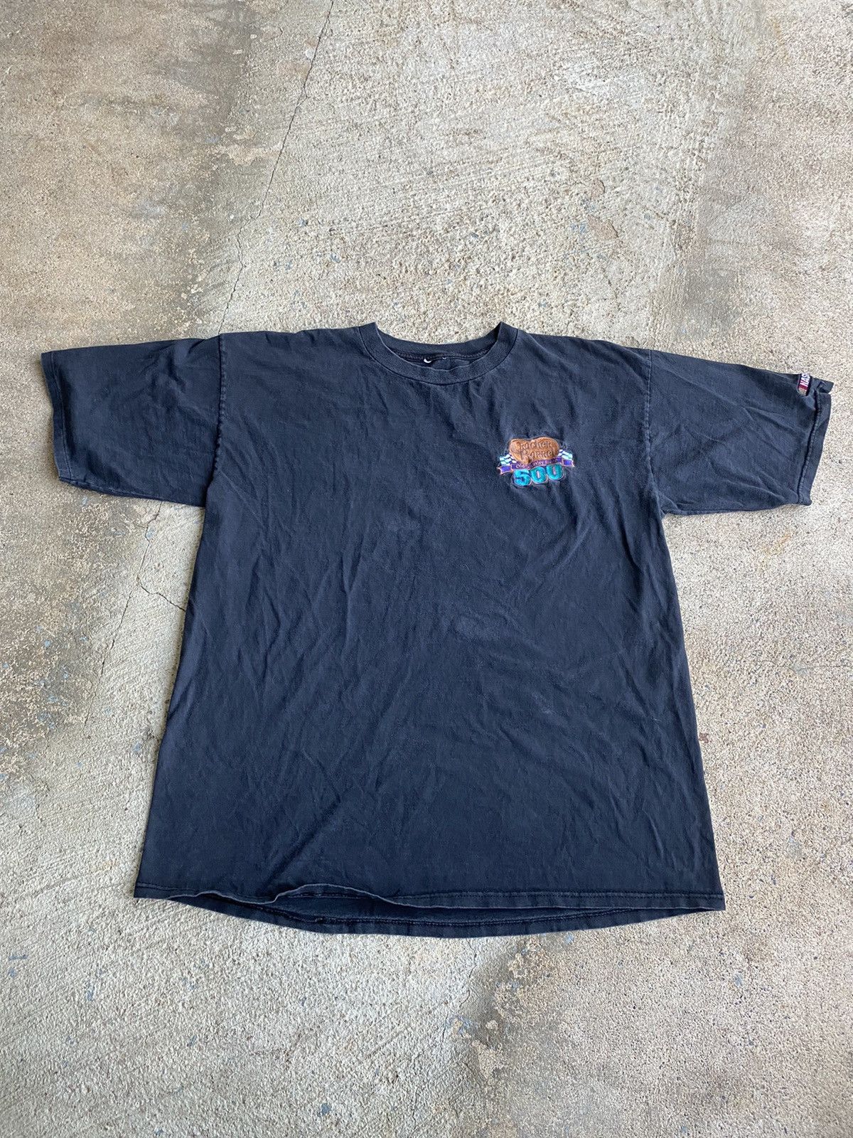NASCAR × Vintage Vintage 90’s Cracker Barrel NASCAR Racing Faded Shirt Size US XL / EU 56 / 4 - 1 Thumbnail