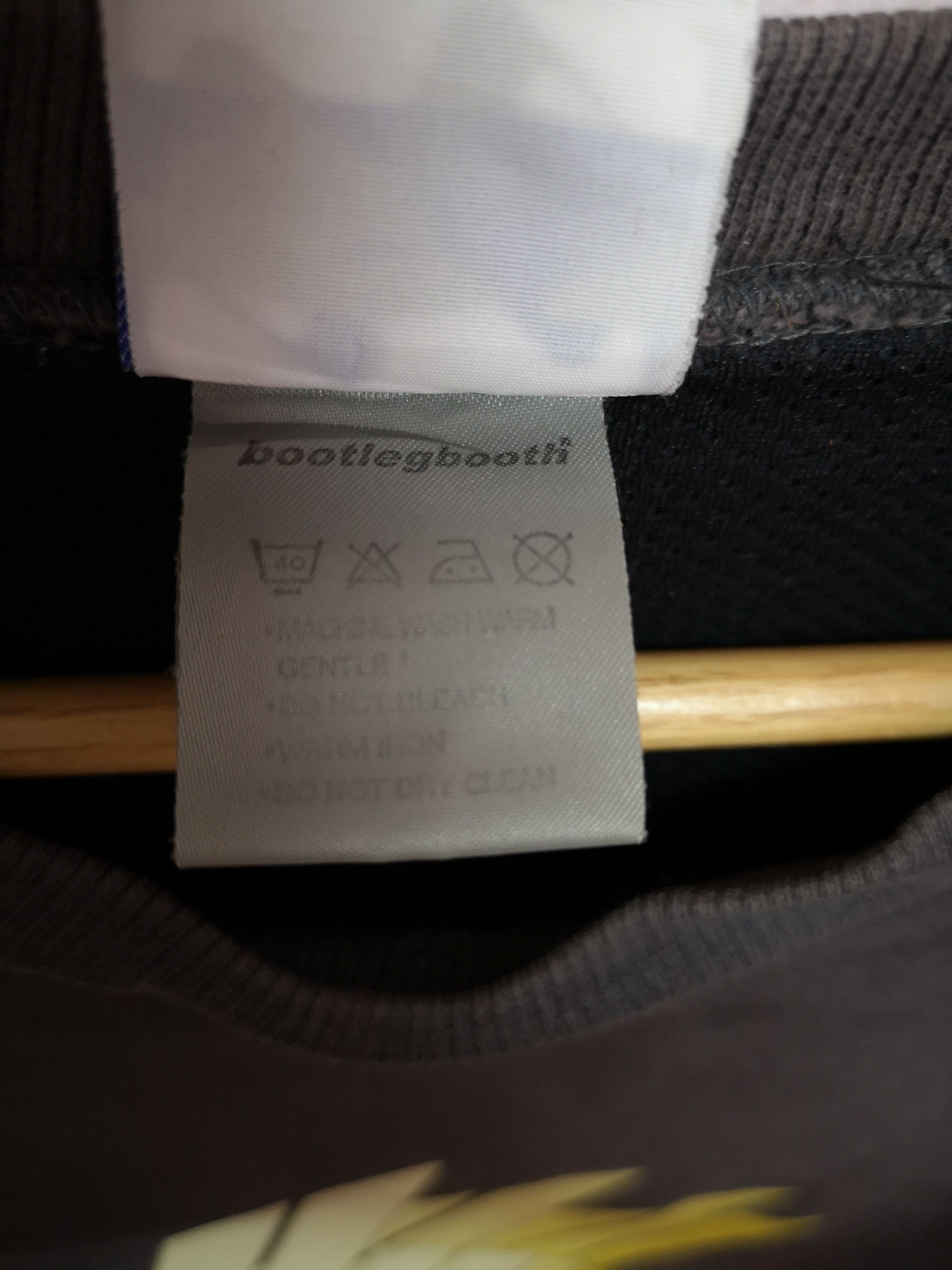BOOT LEG BOOTH BBMW Big Logo Sportswear Crewneck Sweatshirt