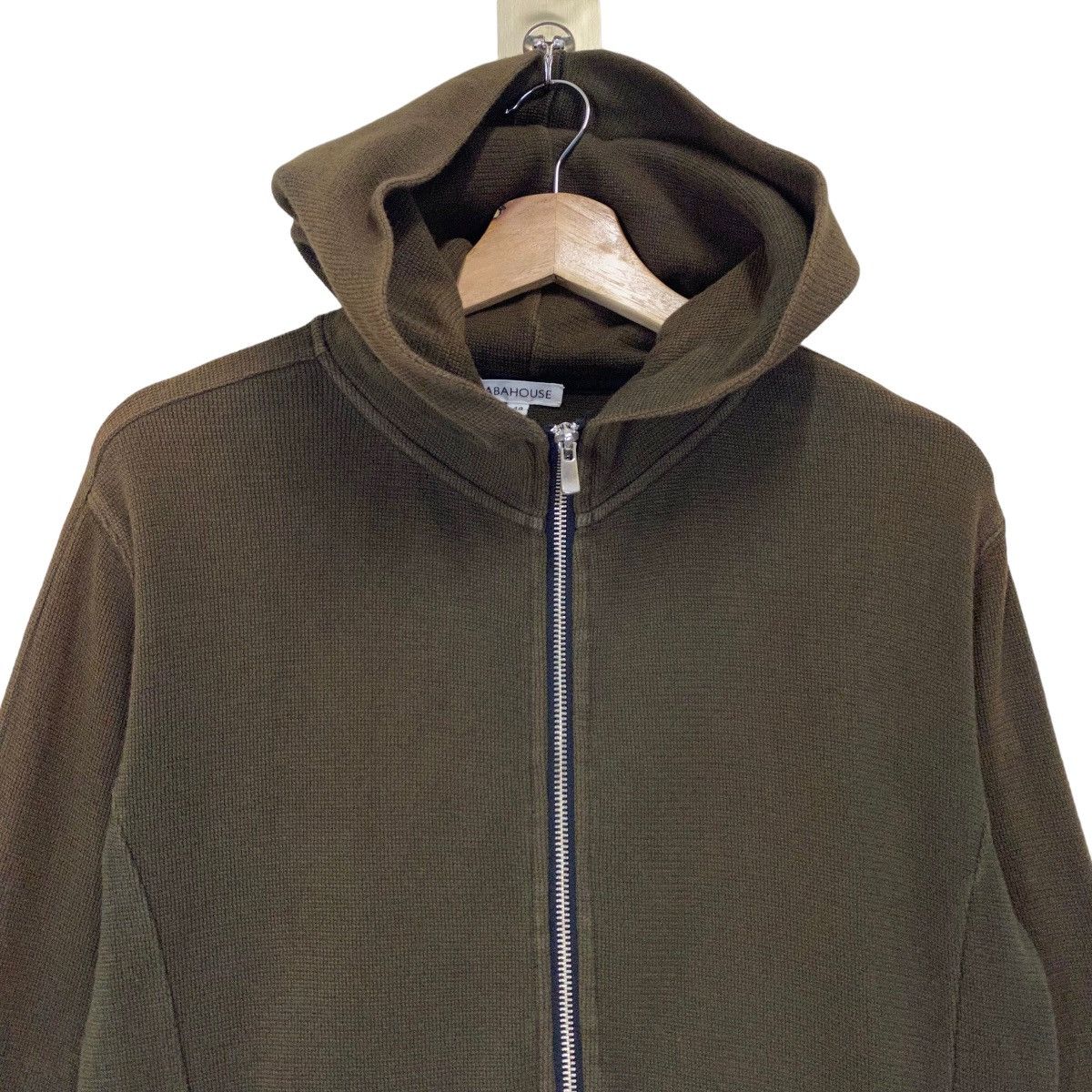 Vintage Vintage 90’s Abah House Zipper Plain Hoodie Size S Size US S / EU 44-46 / 1 - 4 Thumbnail