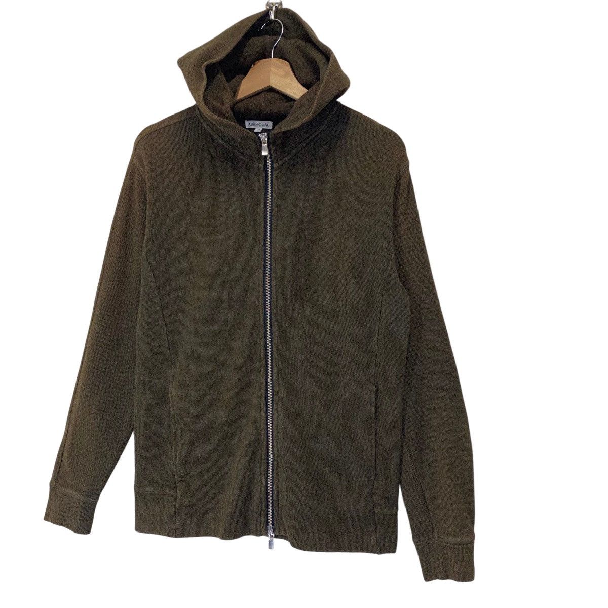 Vintage Vintage 90’s Abah House Zipper Plain Hoodie Size S Size US S / EU 44-46 / 1 - 3 Thumbnail