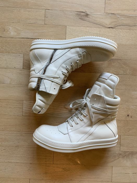 Rick Owens Milk Geobasket 41 EU - Almost New! | Grailed