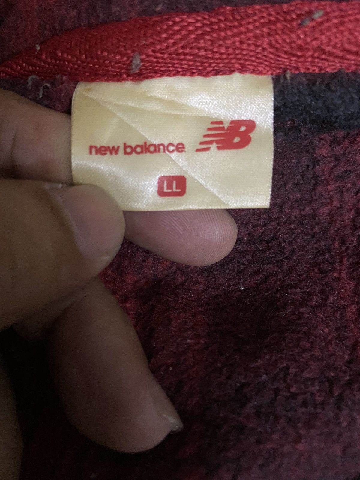 New Balance Vintage New Balance Zipper Fleece Jacket Size US M / EU 48-50 / 2 - 5 Thumbnail