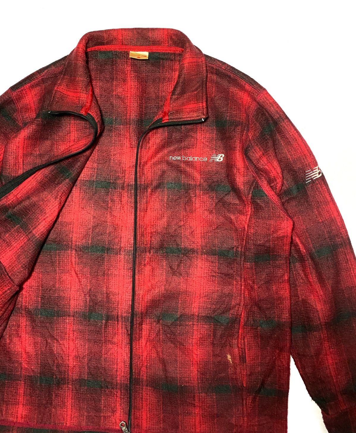 New Balance Vintage New Balance Zipper Fleece Jacket Size US M / EU 48-50 / 2 - 4 Thumbnail