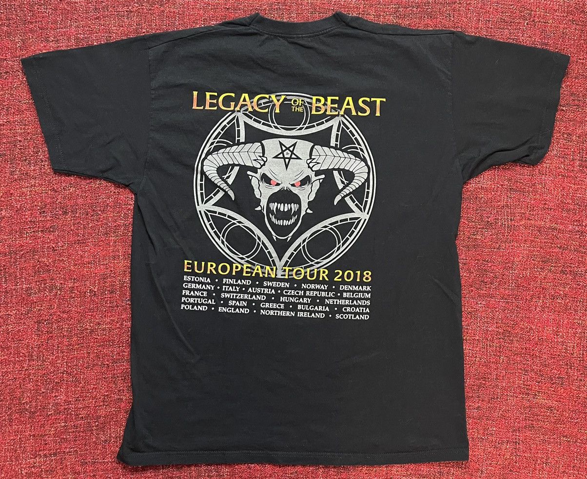 Band Tees × Iron Maiden Iron Maiden official band tour t-shirt Size US XL / EU 56 / 4 - 5 Thumbnail