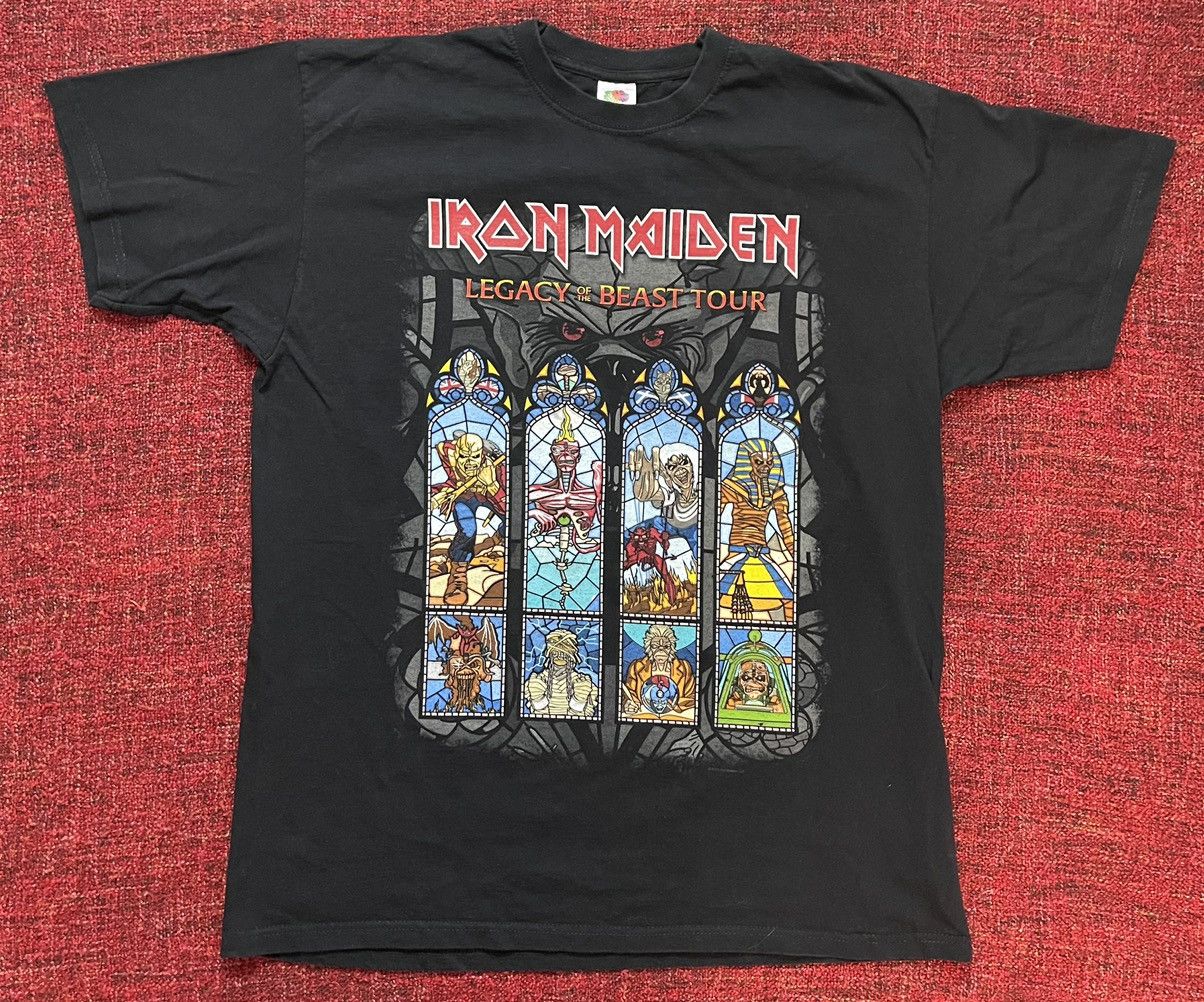 Band Tees × Iron Maiden Iron Maiden official band tour t-shirt Size US XL / EU 56 / 4 - 1 Thumbnail