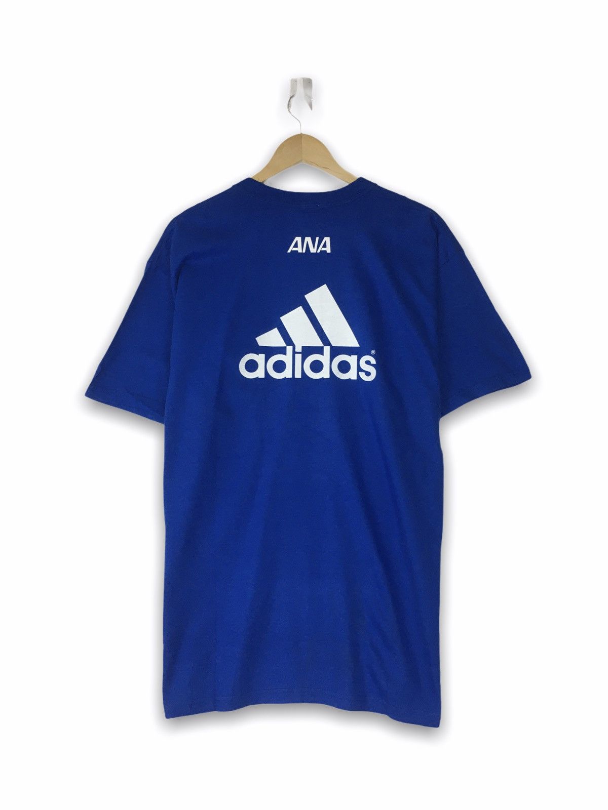 Adidas × Vintage Vintage rare Adidas yokohama marinos tees Size US L / EU 52-54 / 3 - 4 Thumbnail