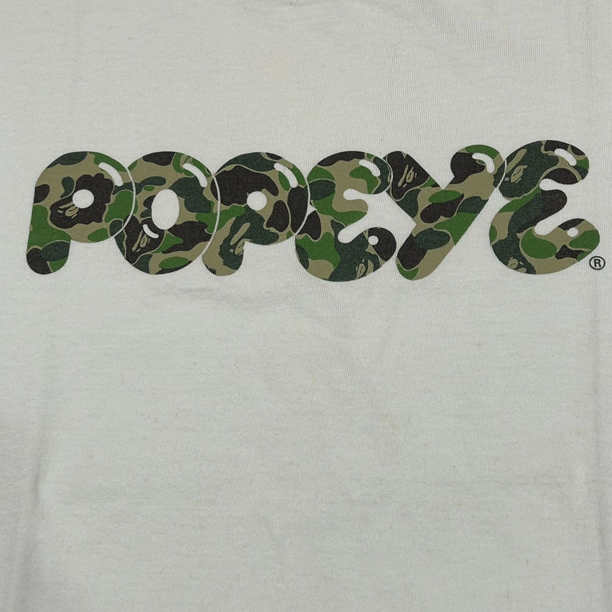 Bape Bape Popeye Camo Magazine Tee Size US M / EU 48-50 / 2 - 3 Thumbnail