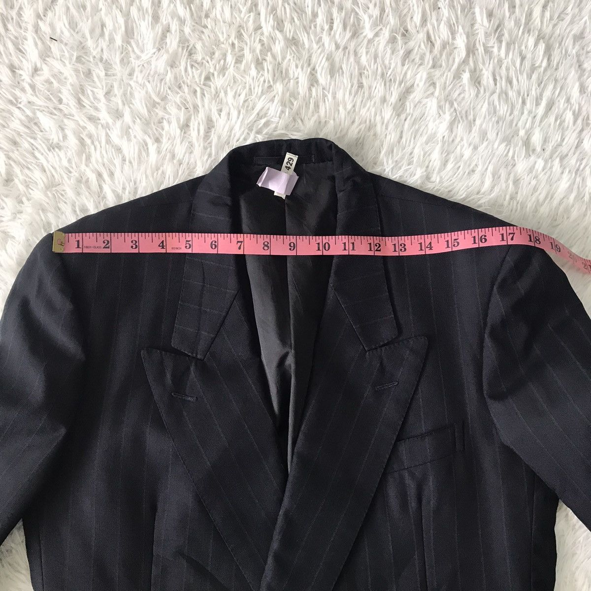Yves Saint Laurent Vtg YSL Yves Saint Laurent Double Breast Jacket Coat Size US M / EU 48-50 / 2 - 18 Thumbnail