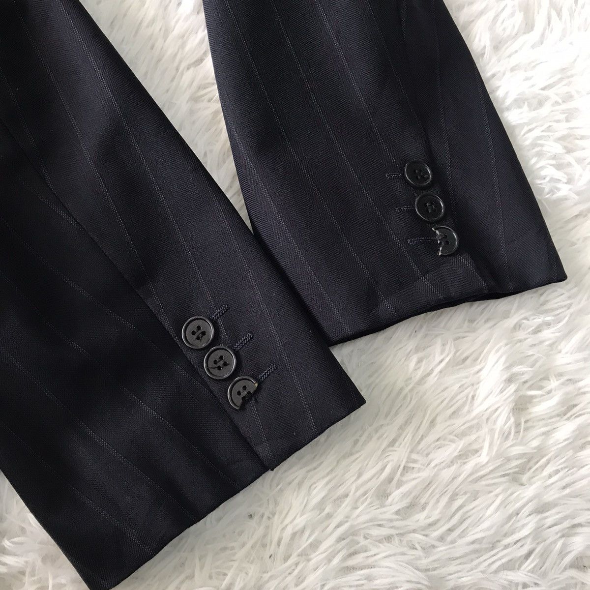 Yves Saint Laurent Vtg YSL Yves Saint Laurent Double Breast Jacket Coat Size US M / EU 48-50 / 2 - 9 Thumbnail
