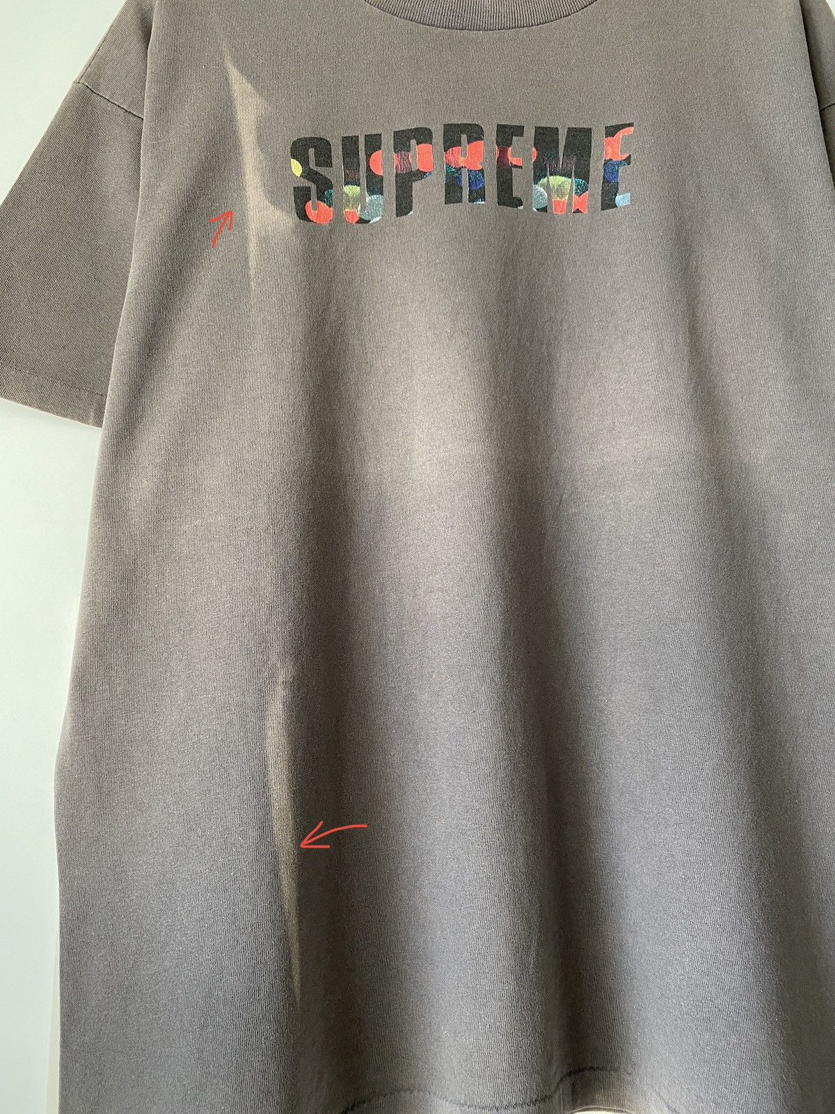 Supreme Vintage 1999 Supreme Dots Tshirt Size US L / EU 52-54 / 3 - 4 Thumbnail