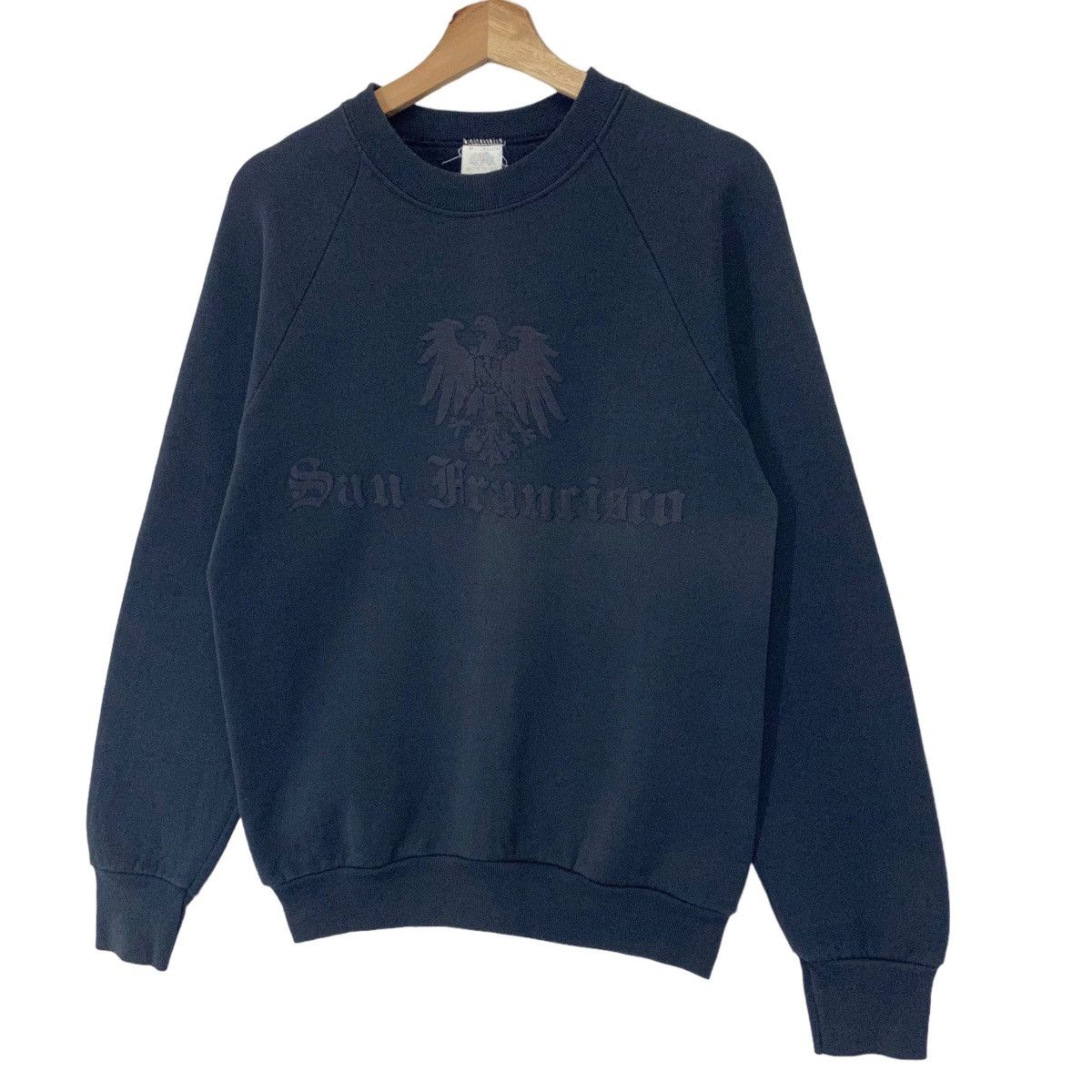 NFL × Vintage Vintage 90s San Francisco Big Logo Crewneck Sweathirt Size M Size US M / EU 48-50 / 2 - 3 Thumbnail