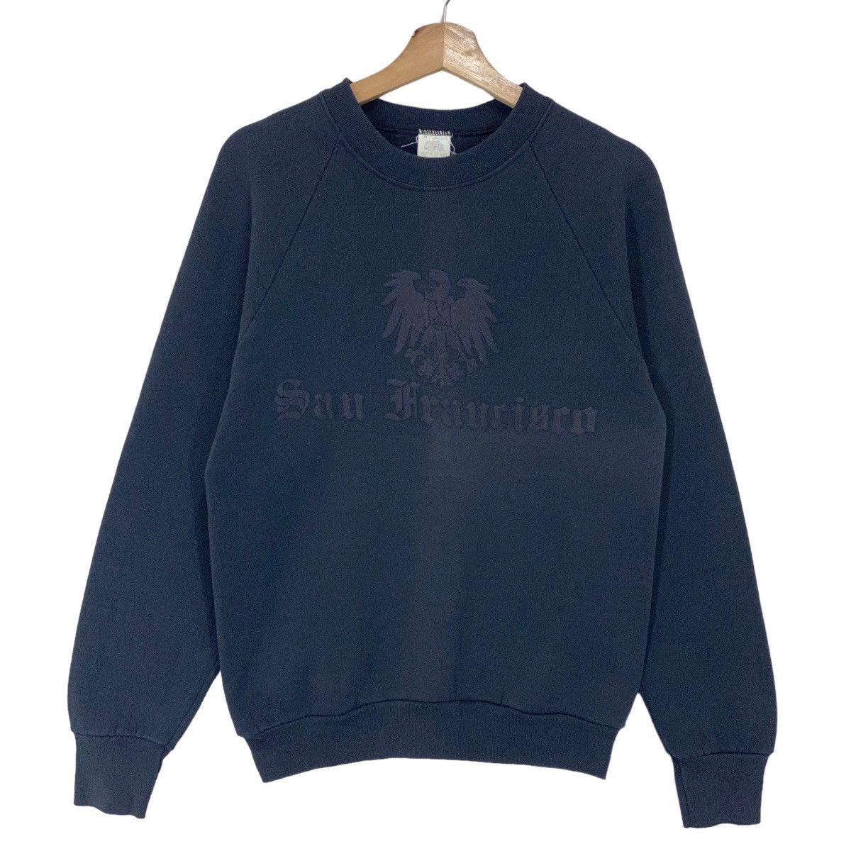 NFL × Vintage Vintage 90s San Francisco Big Logo Crewneck Sweathirt Size M Size US M / EU 48-50 / 2 - 1 Thumbnail